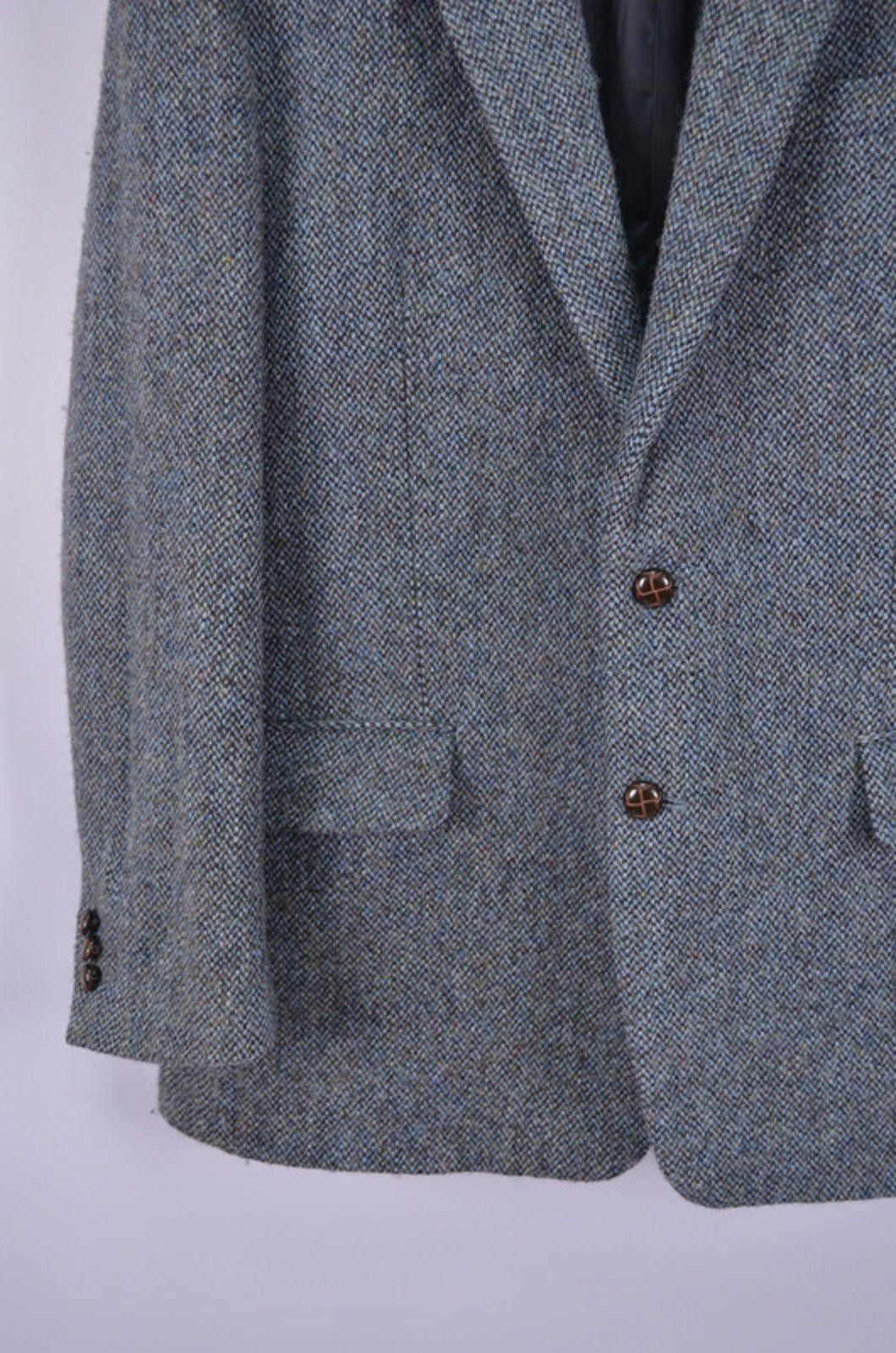 Harris Tweed Harris Tweed Mens Tweed Knit Blazer Jacket Sz EU52/UK42 or L Size 42R - 5 Thumbnail