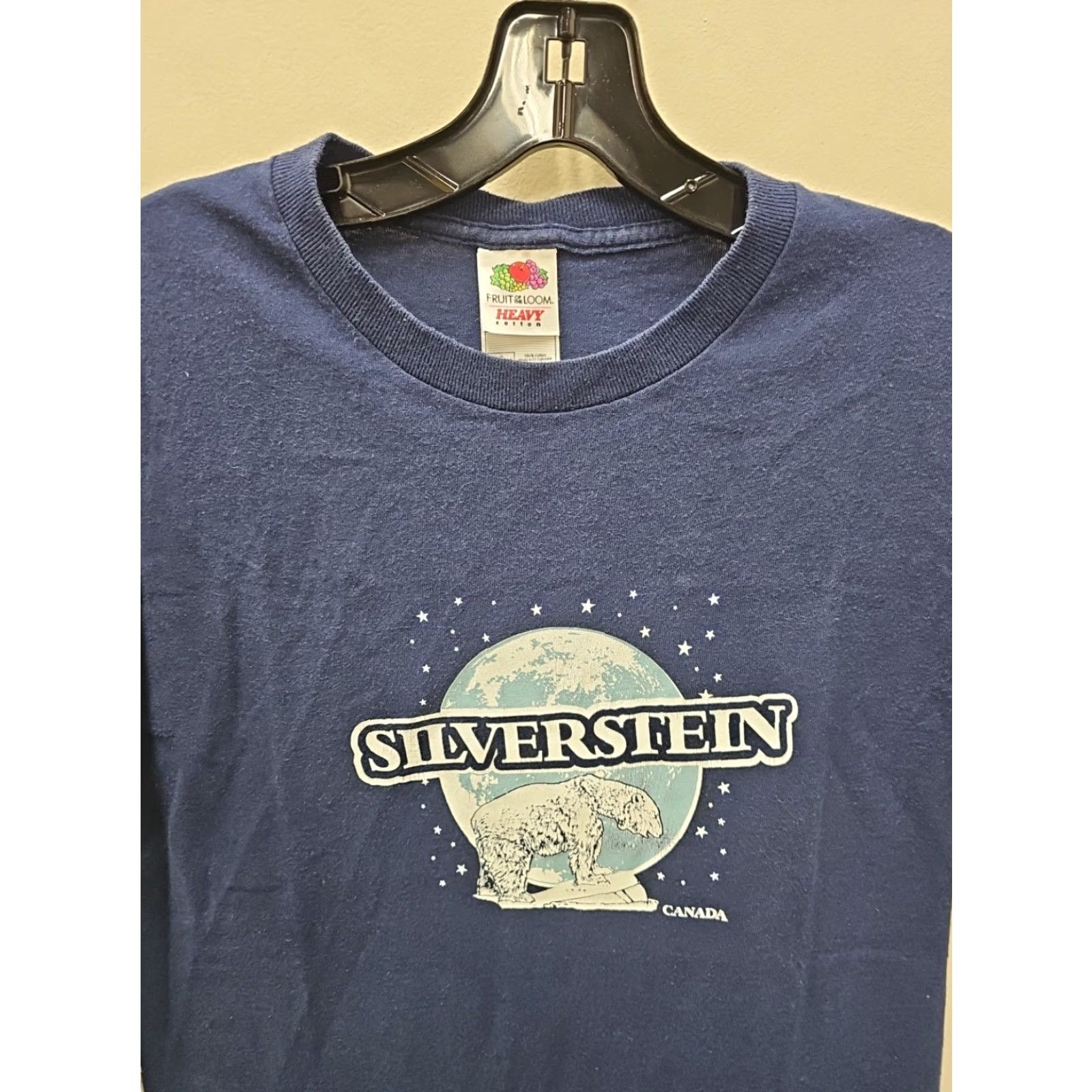 Fruit Of The Loom VINTAGE Fruit of the Loom Canada Shirt Mens T-Shirt Blue Cotton 2000s Short Sleeve Crew Neck Size S Size US S / EU 44-46 / 1 - 2 Thumbnail