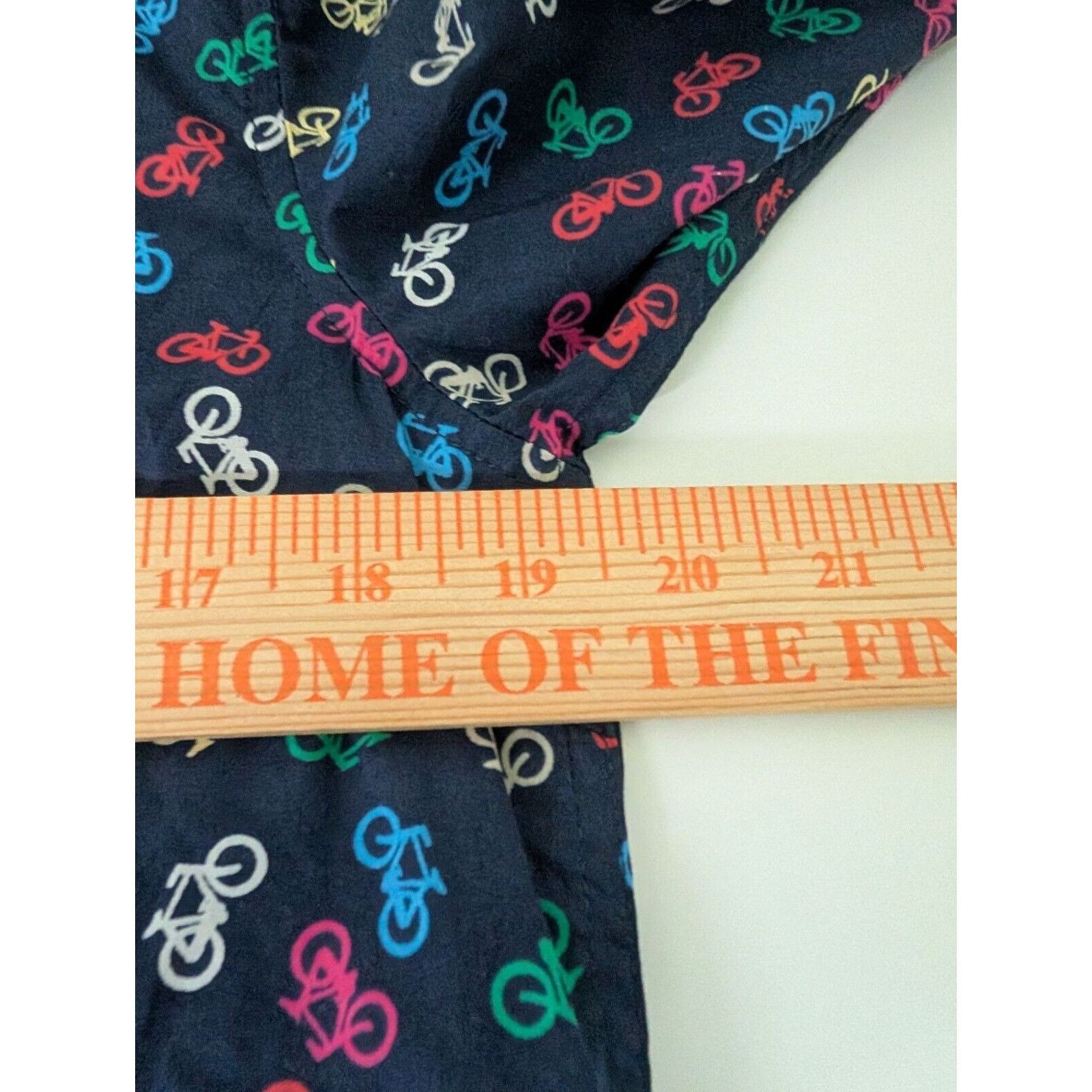 Talbots Talbots Bicycle Shirt Womens Size Medium Blue Novelty Cotton Size M / US 6-8 / IT 42-44 - 9 Thumbnail