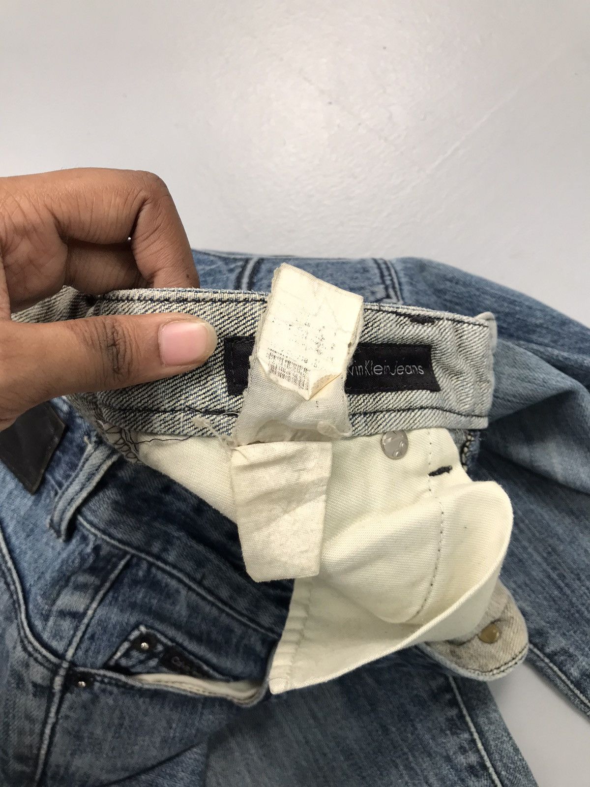 Calvin Klein Vintage Calvin Klein denim Size 28" / US 6 / IT 42 - 7 Thumbnail