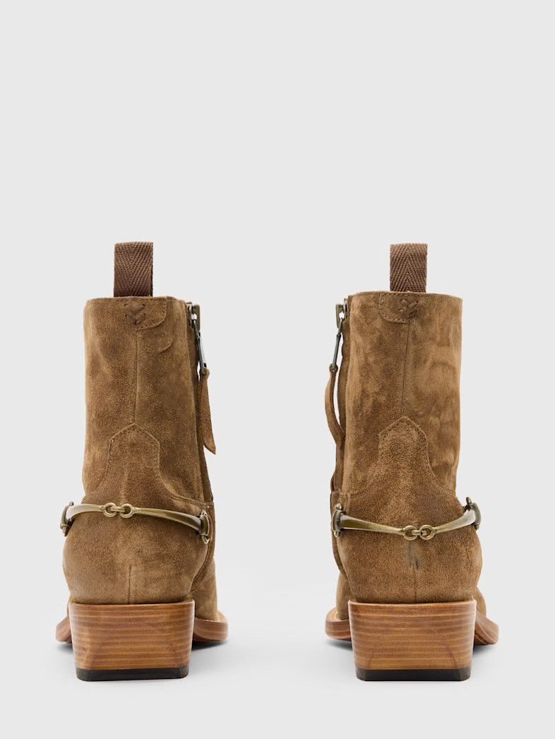 John Varvatos Walker Bit Boot Size 9.5 EU 42.5 Size US 9.5 / EU 42-43 - 3 Thumbnail