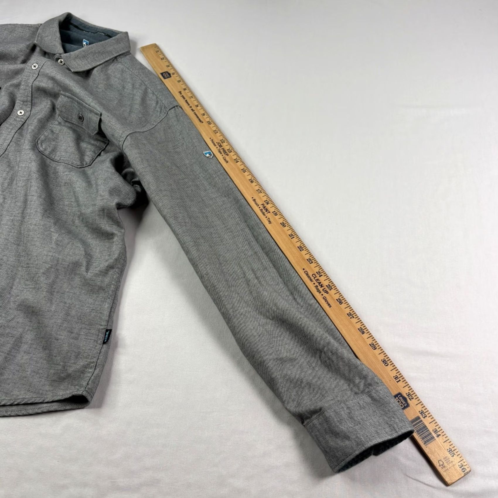 Vintage Kuhl Descendr Flannel Shirt Mens 2XL Gray Button Up Outdoor Hiking Trail Casual Shirt Mens 2XL Gray FLANNEL Button-Up Pockets Outdoor Size US XXL / EU 58 / 5 - 7 Thumbnail