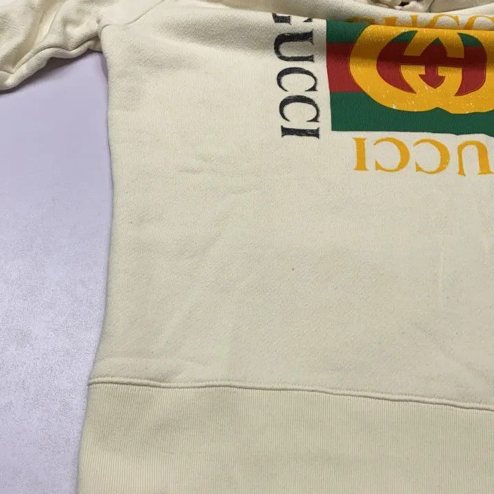 Gucci Gucci Gucci Logo Print Hooded Sweatshirt for Men -2506 Size US S / EU 44-46 / 1 - 6 Thumbnail