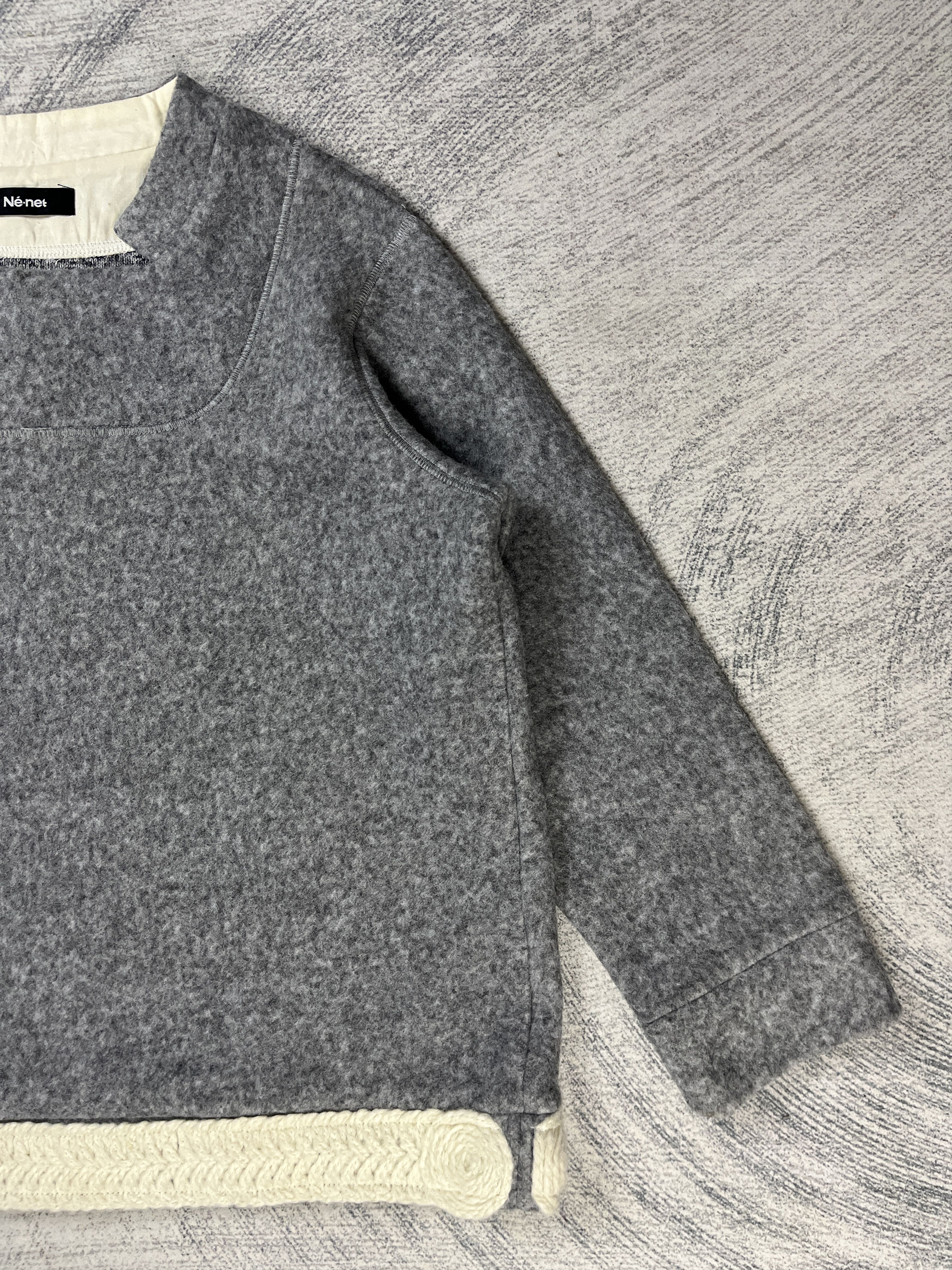 Ne-Net Ne-Net Grey Sweater Size XS / US 0-2 / IT 36-38 - 5 Thumbnail