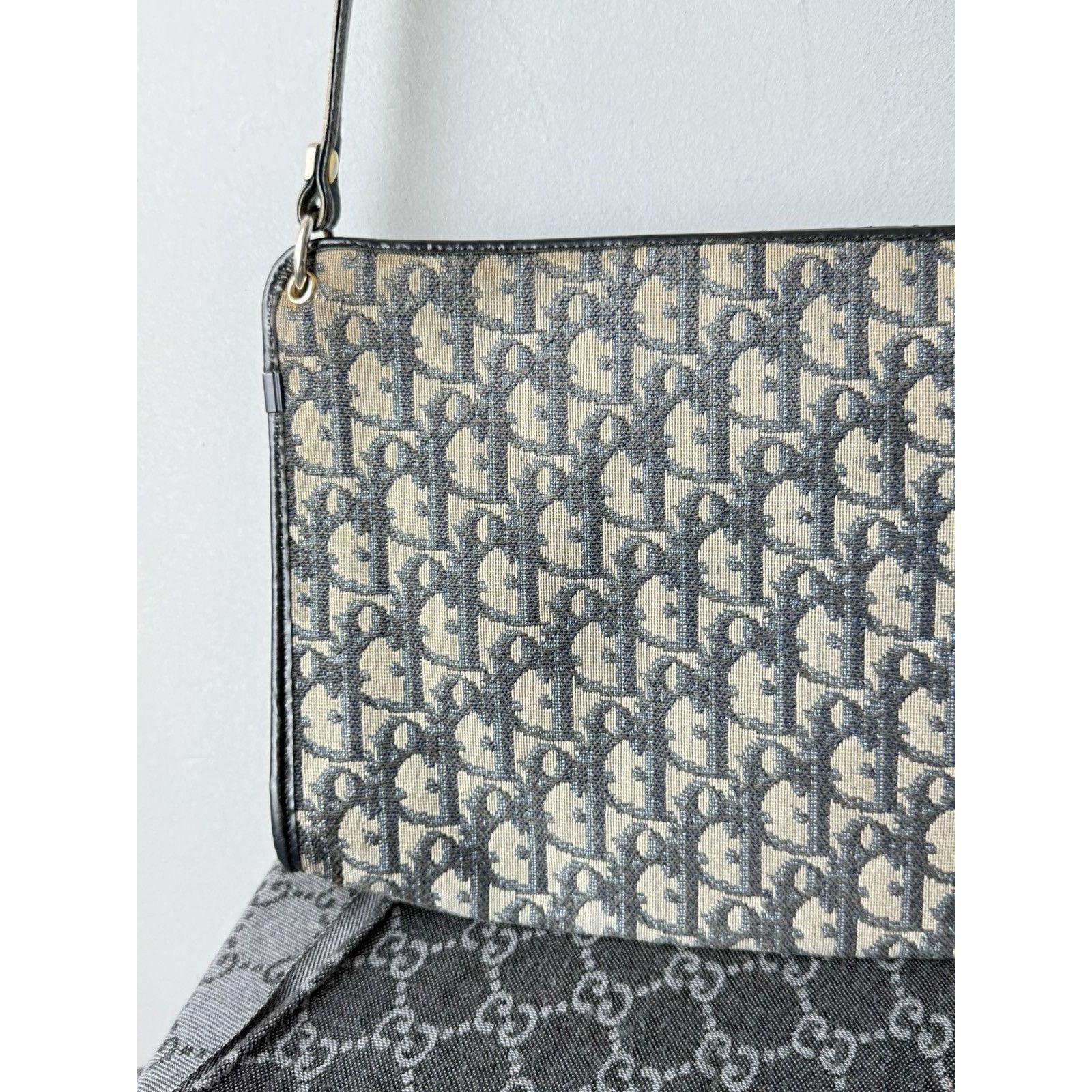 Dior 💥Rare! Vintage Dior Hand Bag Monogram Y2K Archive Size ONE SIZE - 5 Thumbnail