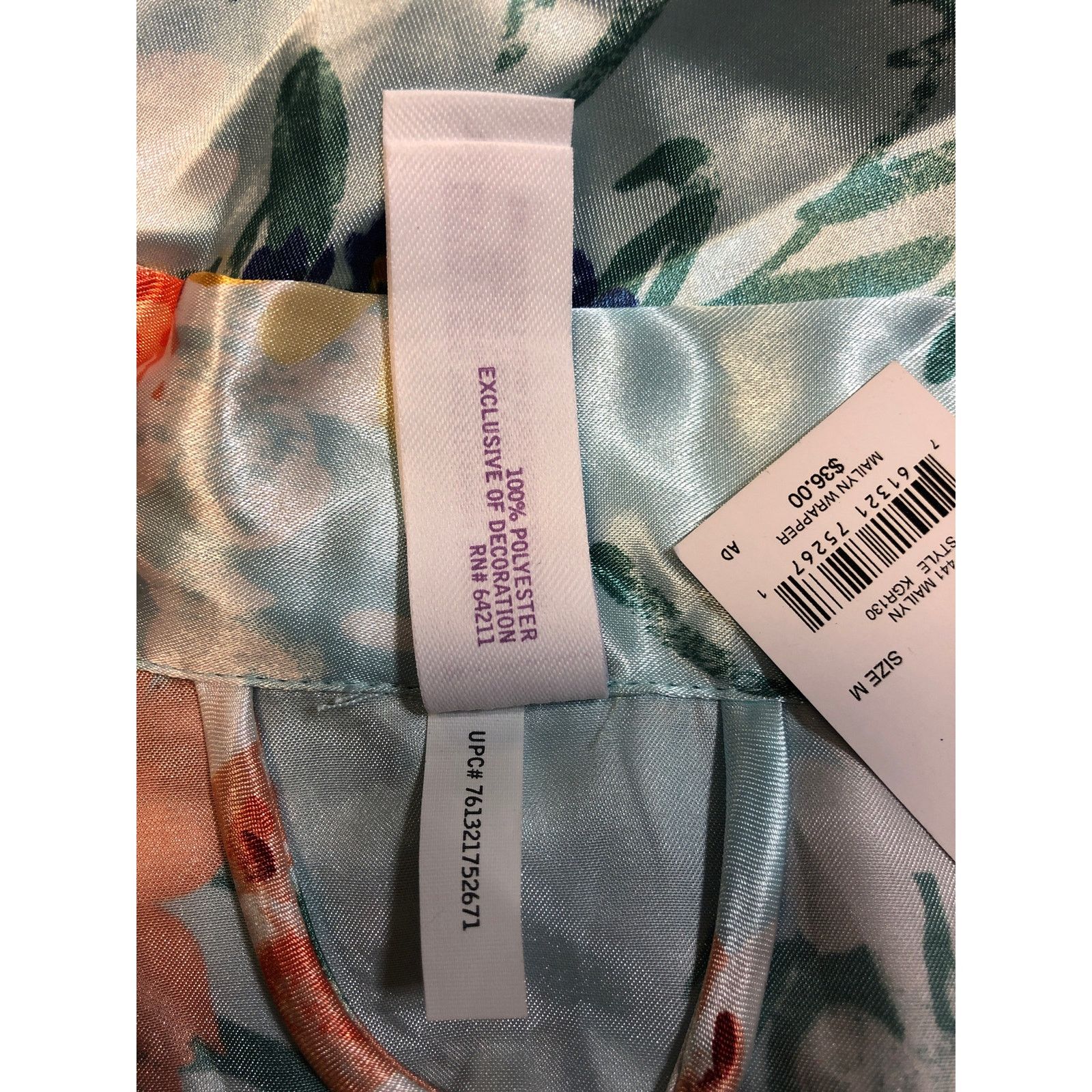 Other Women’s Lilac and Lavender blue floral robe Size ONE SIZE - 6 Thumbnail