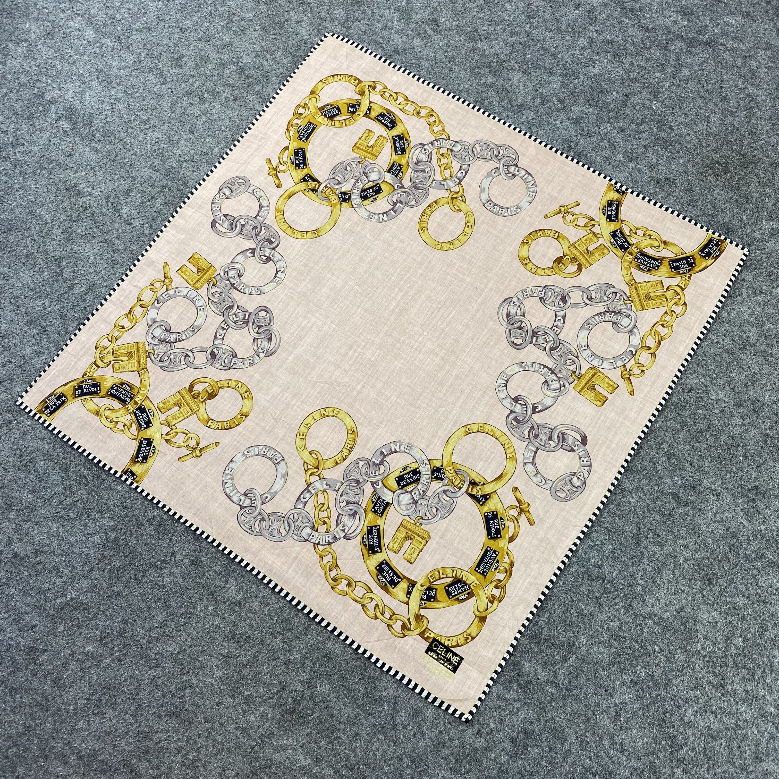 Celine Celine Handkerchief / Bandana / Neckerchief -B1056 Size ONE SIZE - 4 Thumbnail