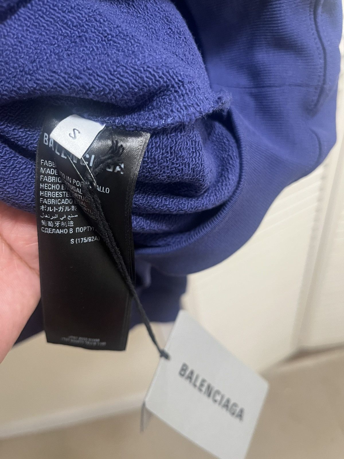 Balenciaga Balenciaga Campaign Hoodie Sz S Size US S / EU 44-46 / 1 - 10 Thumbnail