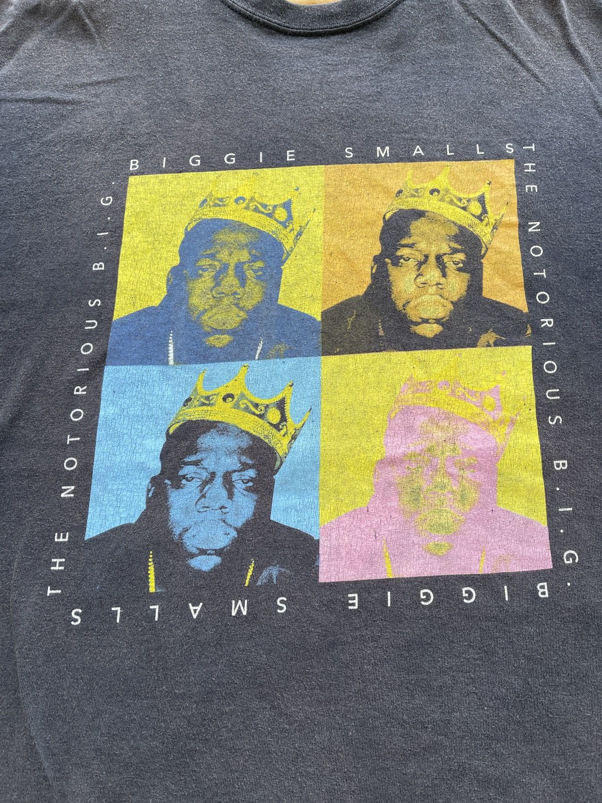 Band Tees VINTAGE Y2K THE NOTORIOUS B.I.G PHOTO TEE VERY RARE Size US L / EU 52-54 / 3 - 7 Thumbnail