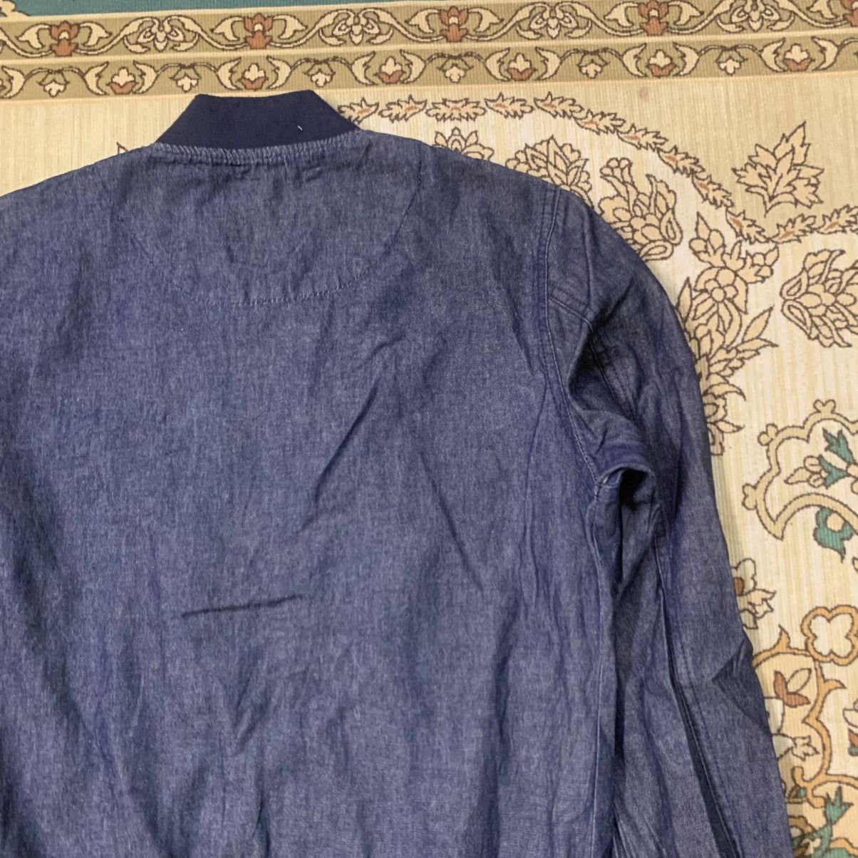 ABAHOUSE ABAHOUSE BOMBER JACKET DENIM Size US M / EU 48-50 / 2 - 7 Thumbnail