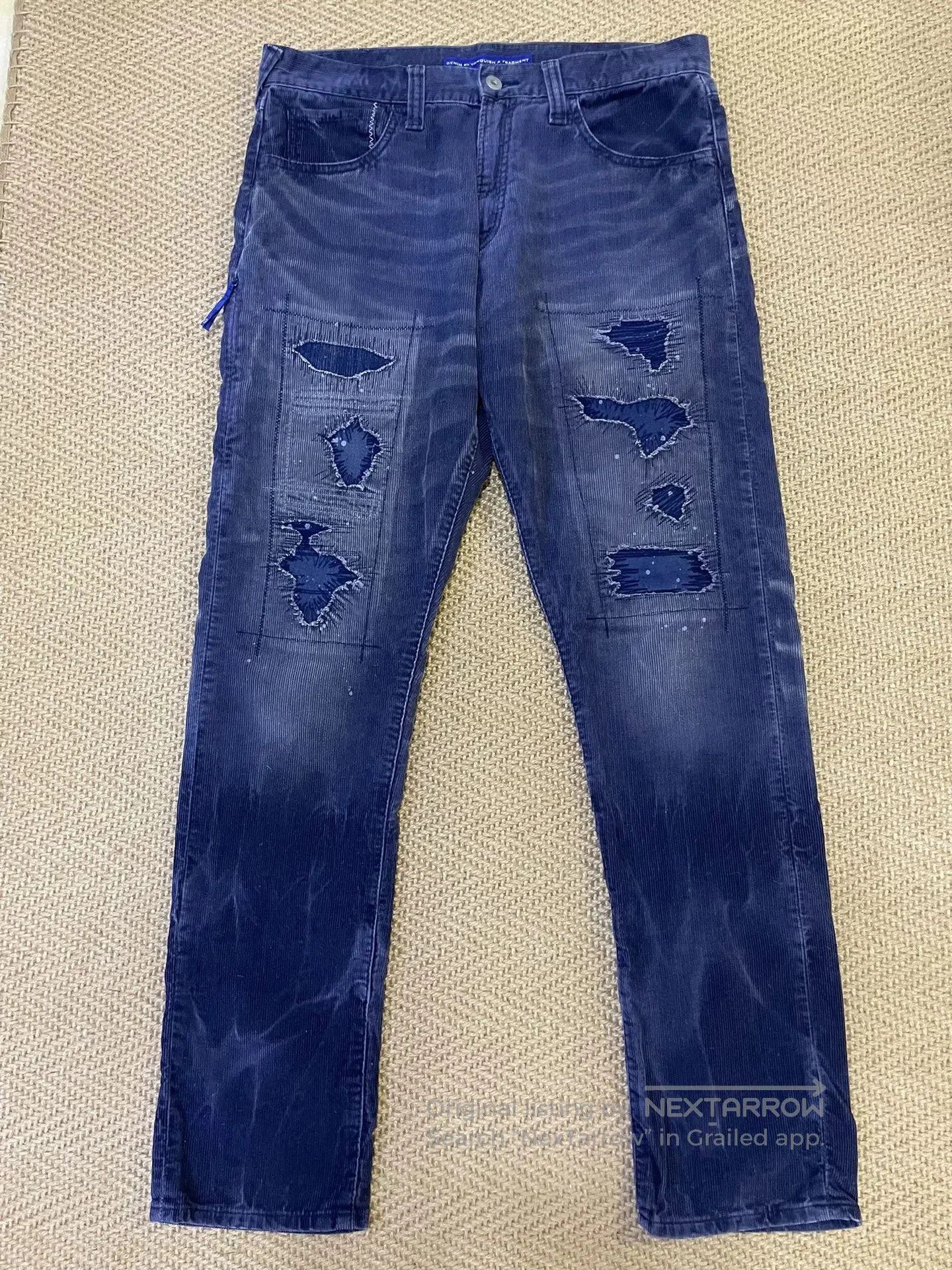 Vanquish denim by vanquish & fragment corduroy pants. Size US 32 / EU 48 - 4 Thumbnail