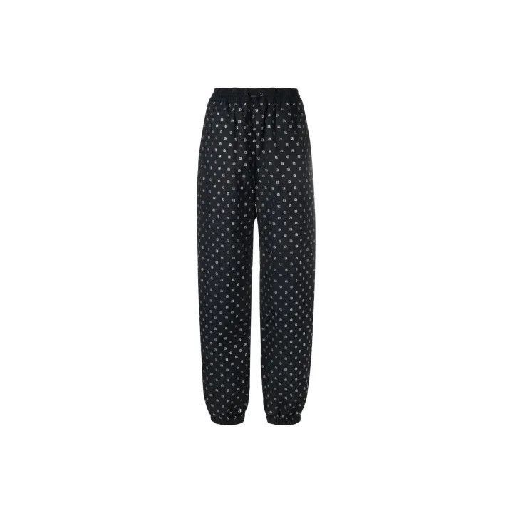 Alexander Wang Alexander Wang SS23 Logo Crystal Detail Jogger Pants - Size 23" - 1 Thumbnail