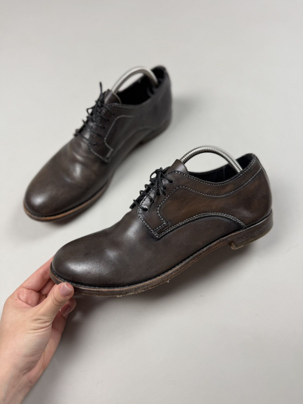 MoMA MOMA Avant-Garde Leather Lace Up Classic Formal Derby Shoes Size US 9 / EU 42 - 17 Thumbnail