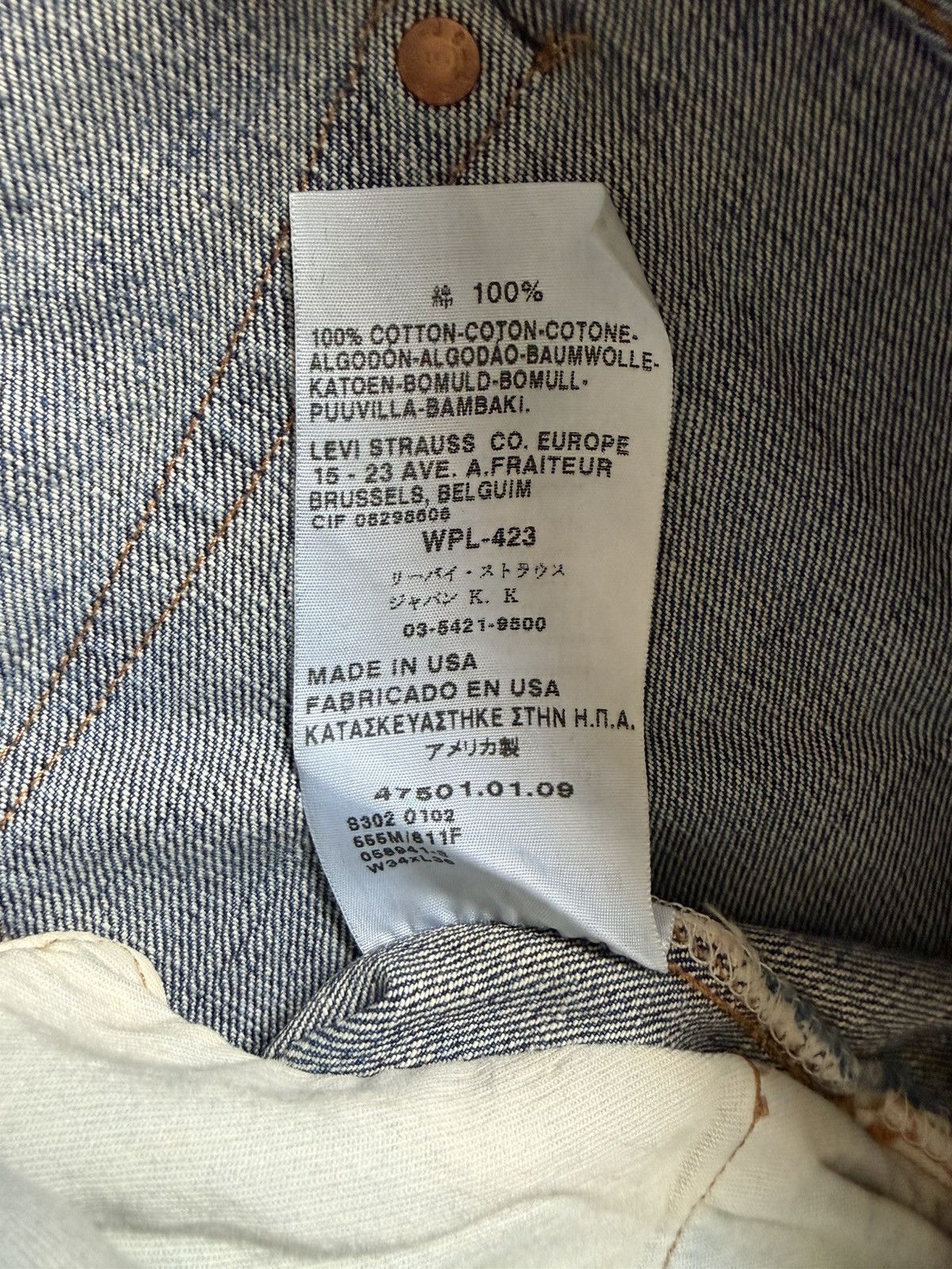 Levi's Vintage Clothing Levis Vintage LVC 501XX Size US 34 / EU 50 - 9 Thumbnail