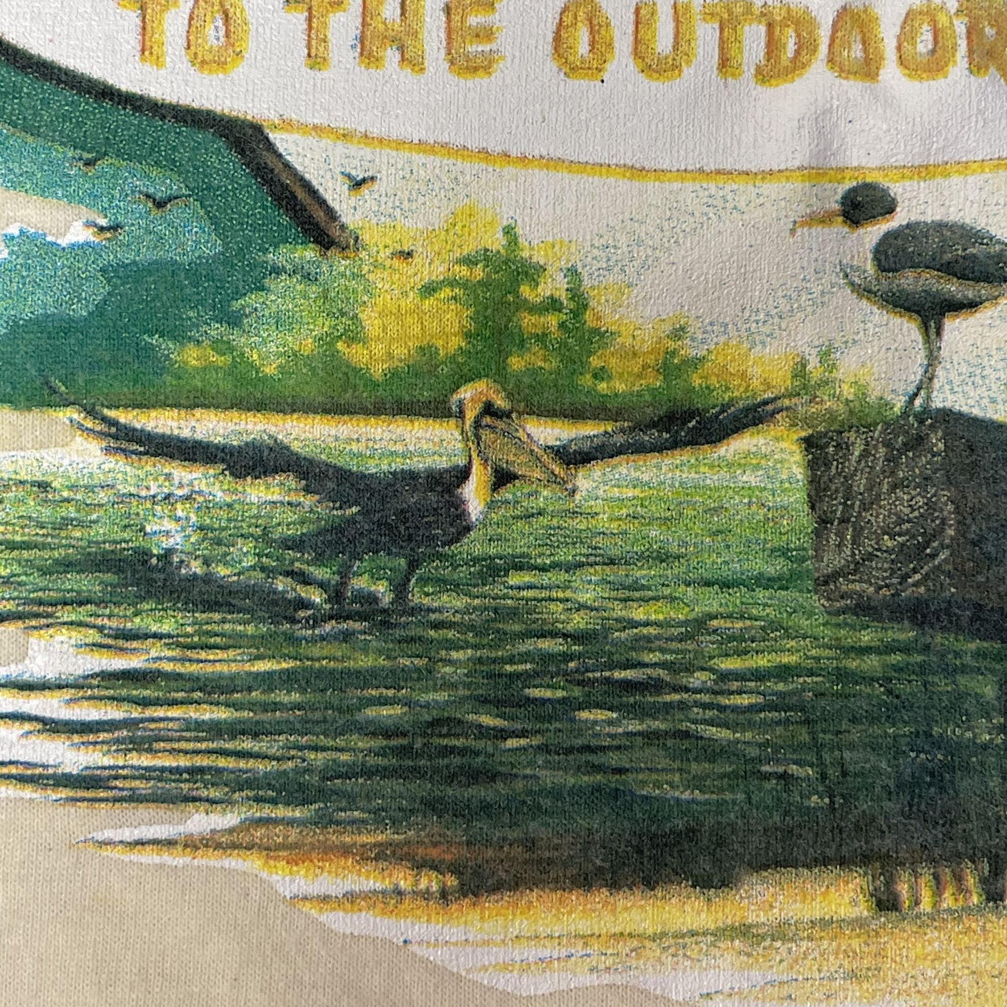 Hanes Vtg Hanes LOUISIANA CONSERVATIONIST Window To The Outdoors Size US XL / EU 56 / 4 - 5 Thumbnail