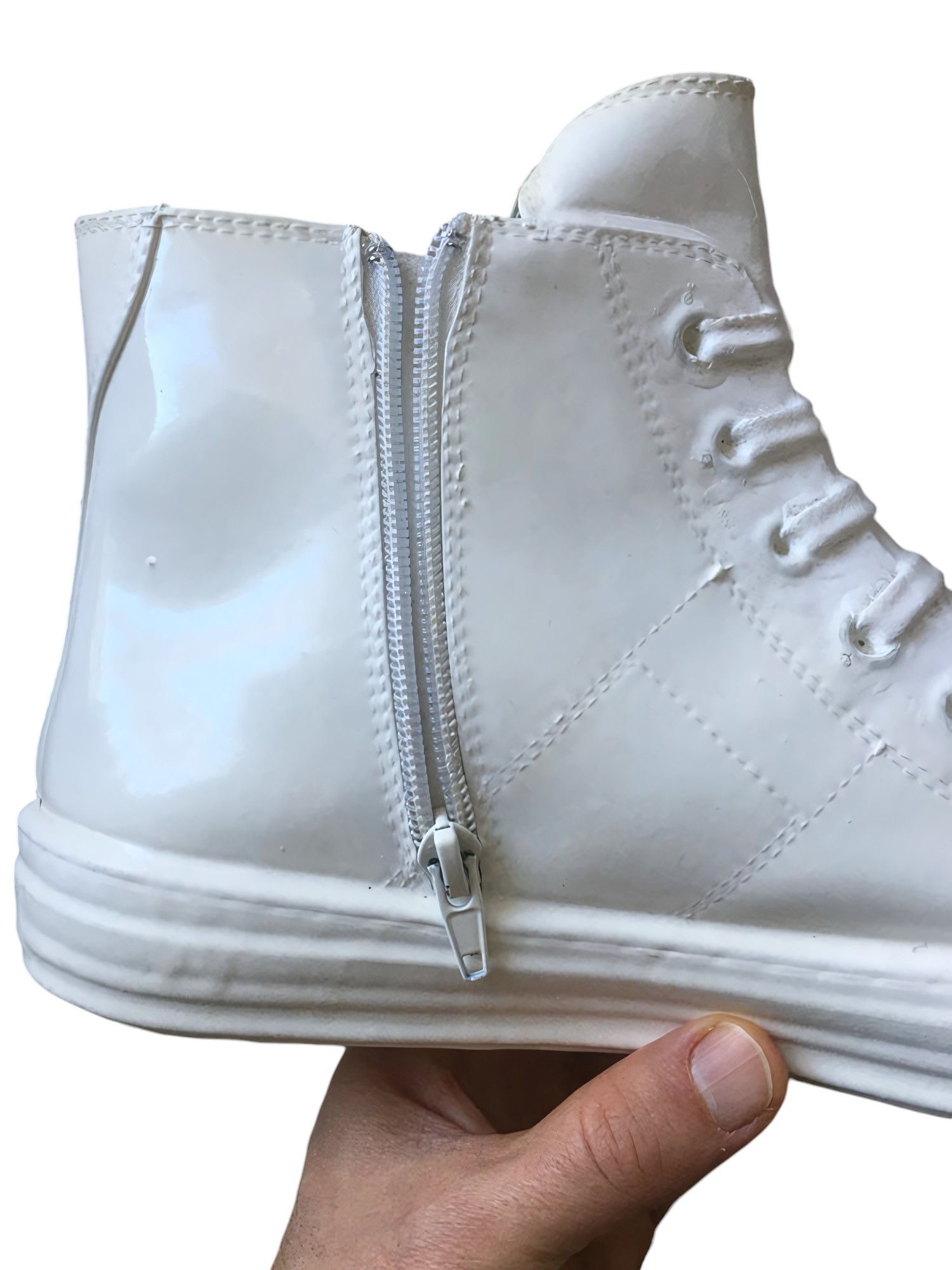 Maison Margiela RARE RUBBER CONVERSE SNEAKERS Size US 8.5 / EU 41-42 - 3 Thumbnail