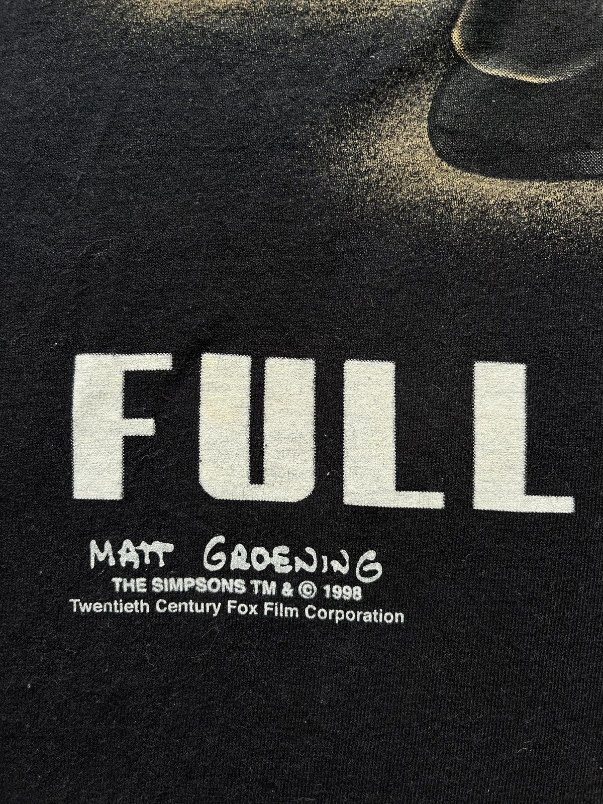 The Simpsons The Simpsons Full Simpsons Bart Matt Groening 1998 Deadstock Size US L / EU 52-54 / 3 - 4 Thumbnail
