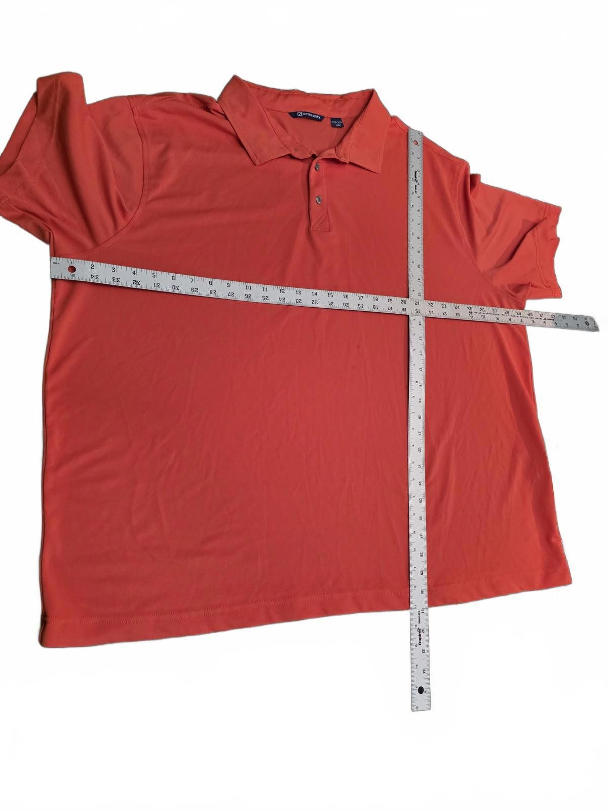Cutter & Buck Men's Cutter & Buck Orange Polo Shirt Size 3XB/3TG 3X 3XL Size US XXL / EU 58 / 5 - 11 Thumbnail