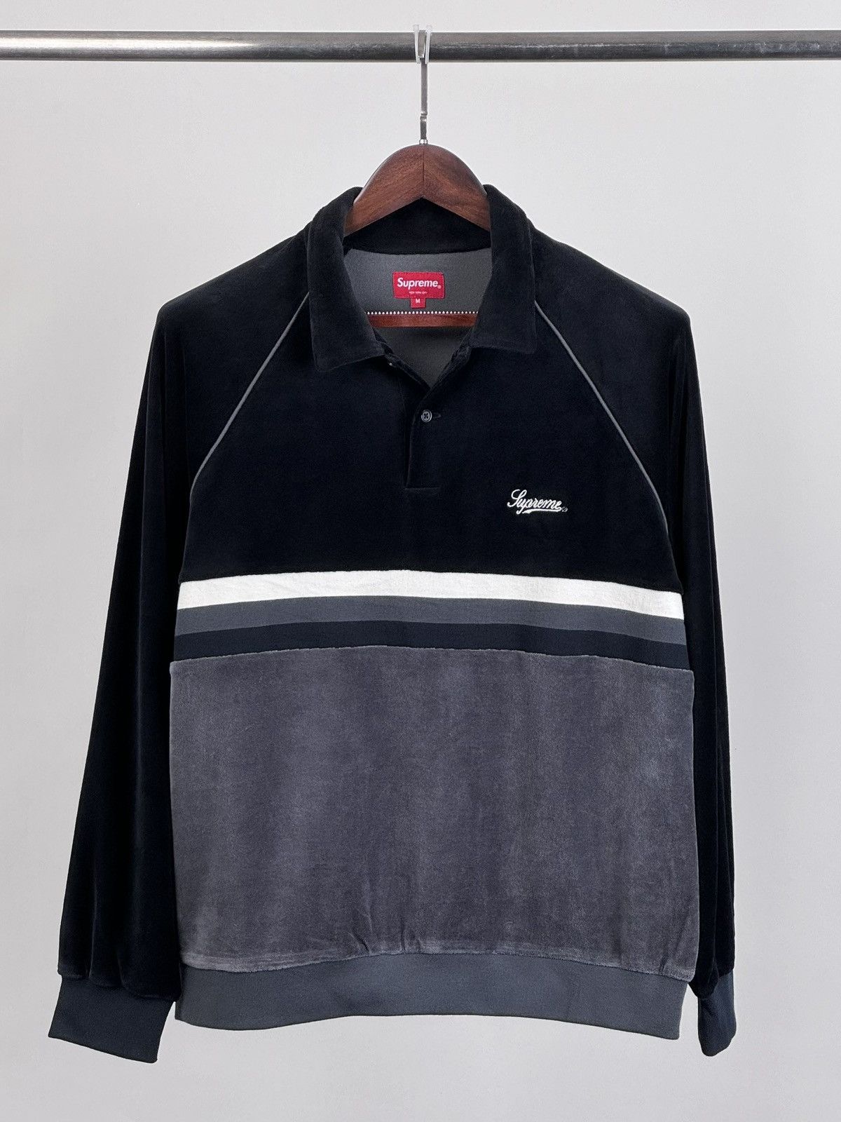 Supreme velvet polo M | Grailed Supreme velvet polo M | Grailed