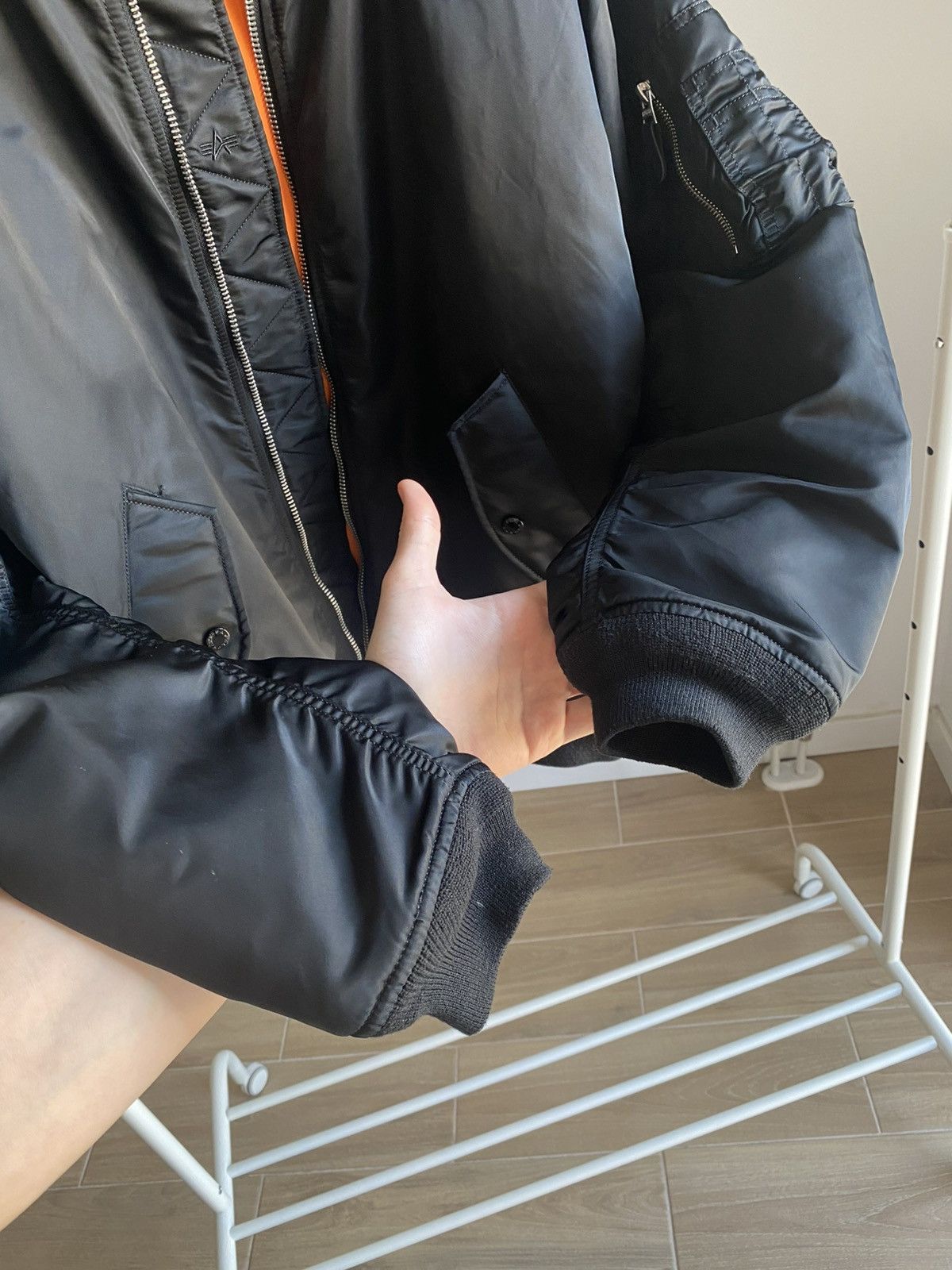 Alpha Industries Alpha Industries Bomber Jacket With Tape Size S / US 4 / IT 40 - 8 Thumbnail