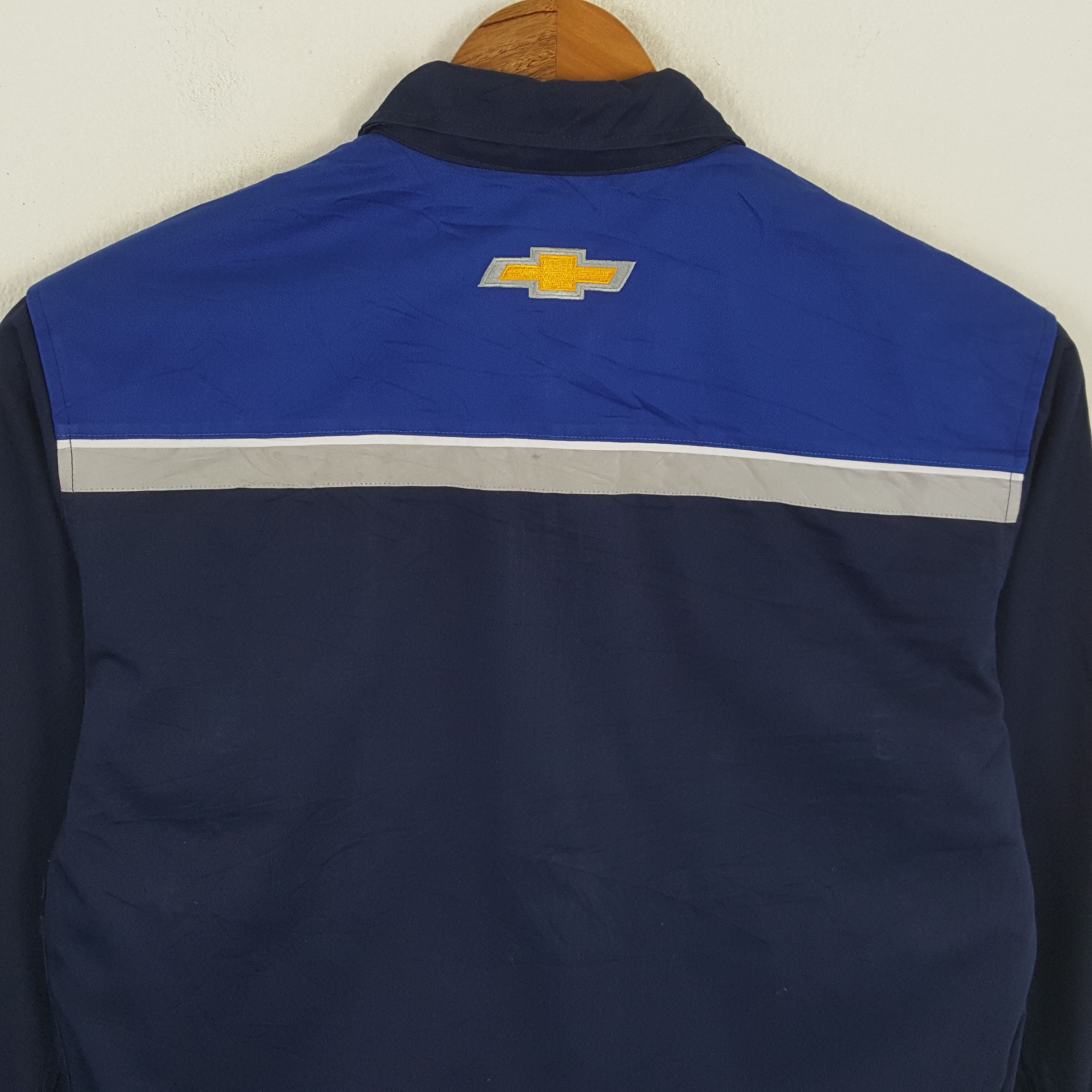 Chevrolet × Vintage Vintage CHEVROLET American Motorsports Racing Jacket Size US L / EU 52-54 / 3 - 2 Thumbnail