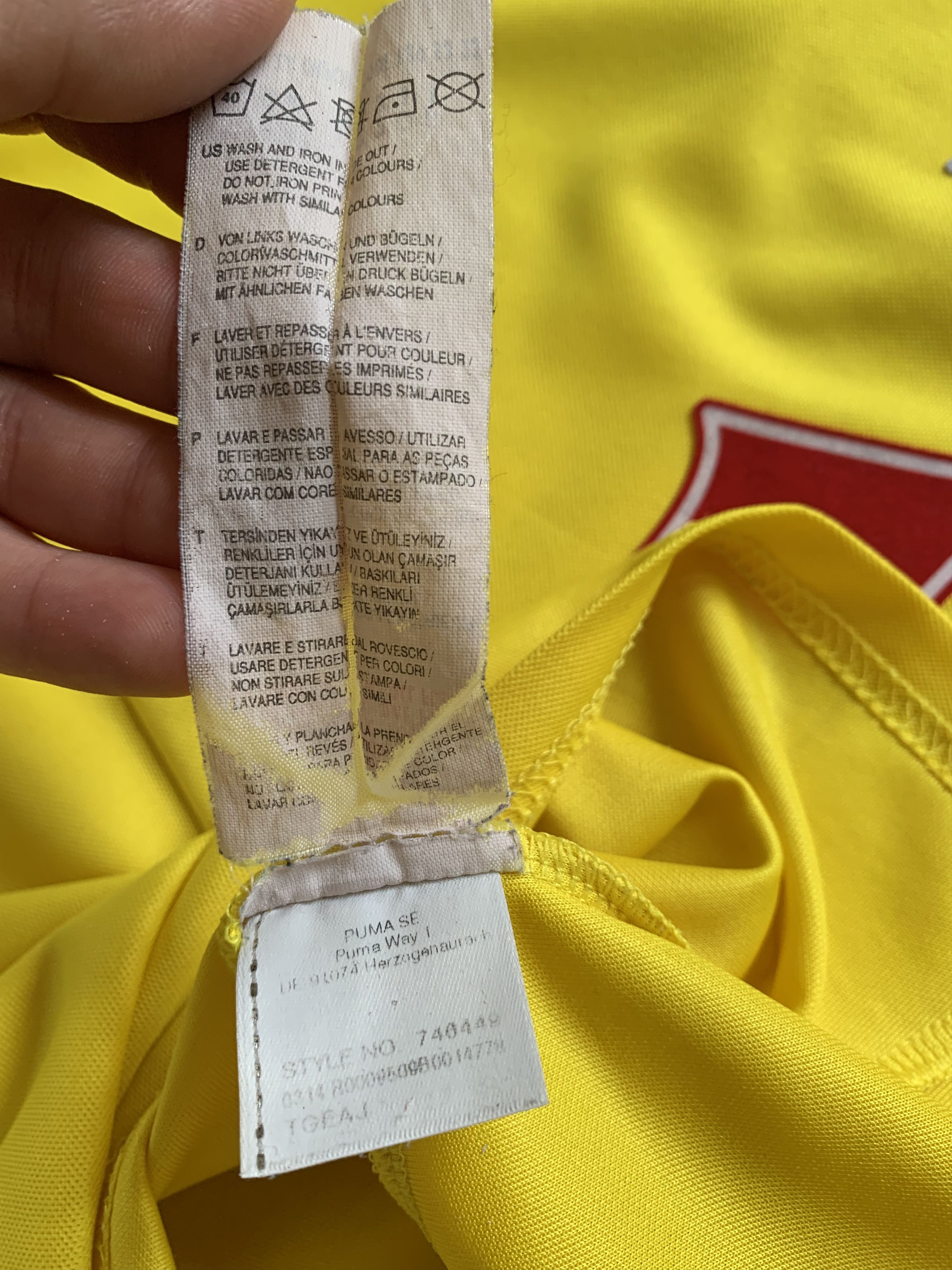 Puma × Vintage Vintage Puma Arsenal Away Shirt #17 Alexis Sánchez Size US XL / EU 56 / 4 - 14 Thumbnail