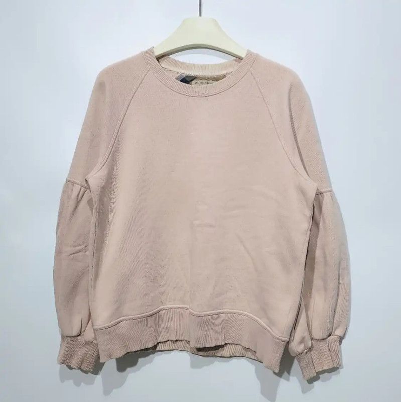 Burberry Burberry Pink Cotton Women's Sweatshirt Size S / US 4 / IT 40 - 1 Thumbnail