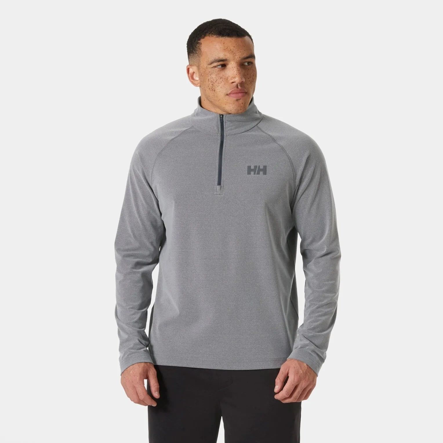 Helly Hansen Helly Hansen Mens Long Sleeve 1/4 Zip Pullover Gray Athletic Size US M / EU 48-50 / 2 - 1 Thumbnail