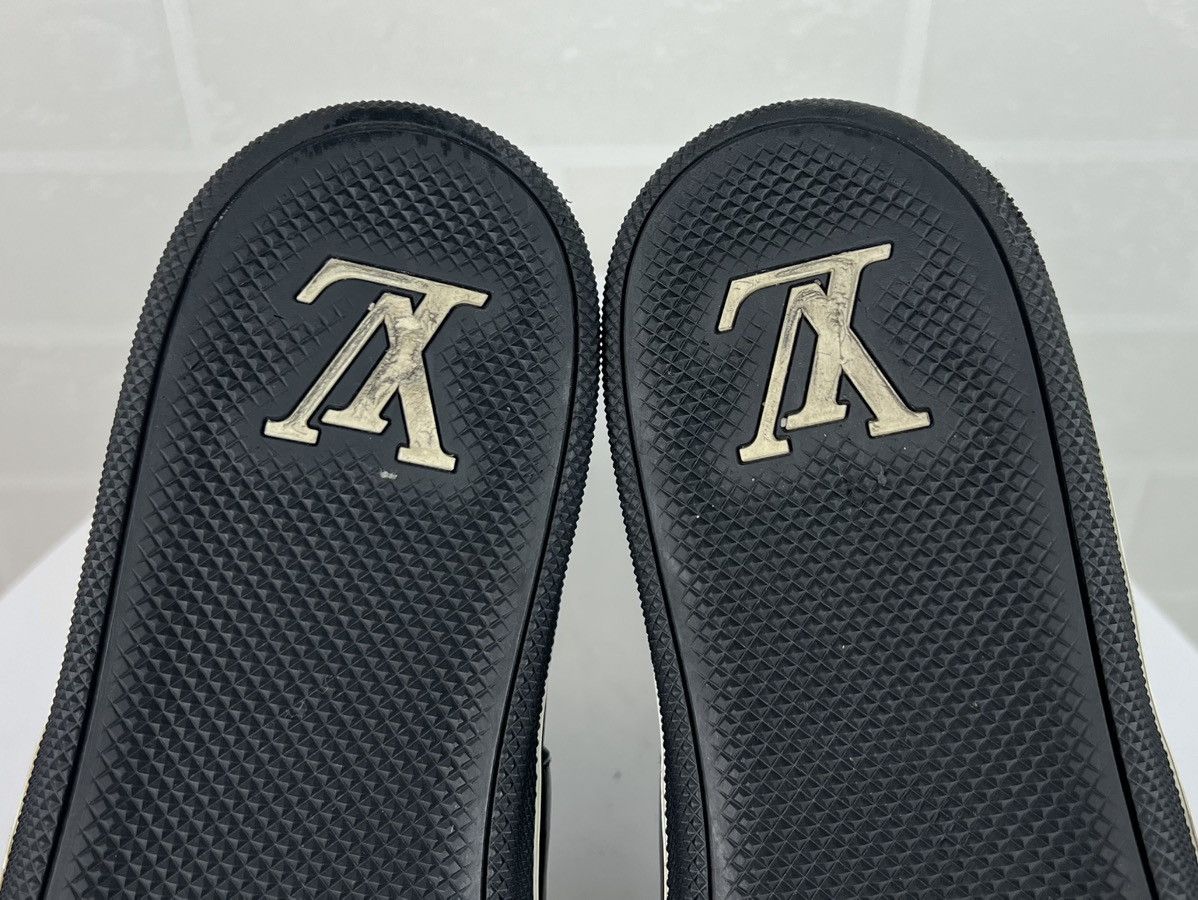 Louis Vuitton LOUIS VUITTON Sneakers Leather Shoes Damier LV Monogram Logo Size US 9 / EU 42 - 15 Thumbnail