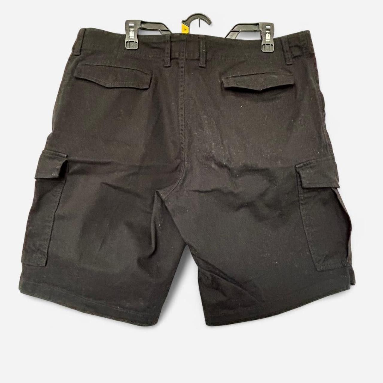 George George Men’s Black Cargo Shorts Utility Size US 36 / EU 52 - 3 Thumbnail