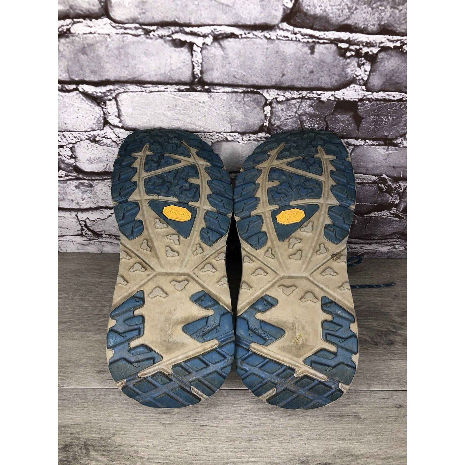 Hoka Men's Hoka One One Kaha GTX Gore-Tex Blue & Gray Mid Hiking Size US 8 / IT 38 - 20 Thumbnail