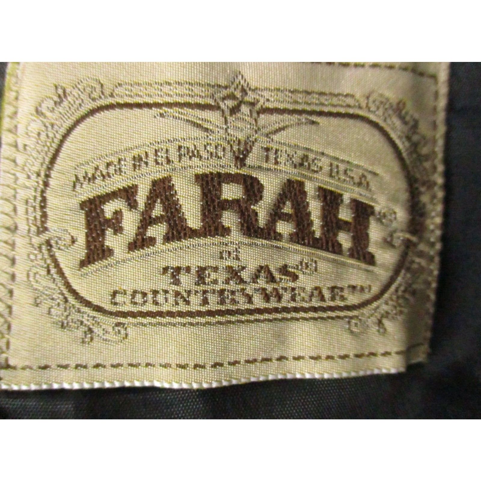 Farah VINTAGE Farah CORDUROY Blazer Elbow Patch SUEDE Gray 42R Sportscoat COUNTRY Blazer Mens Size 42R - 5 Thumbnail