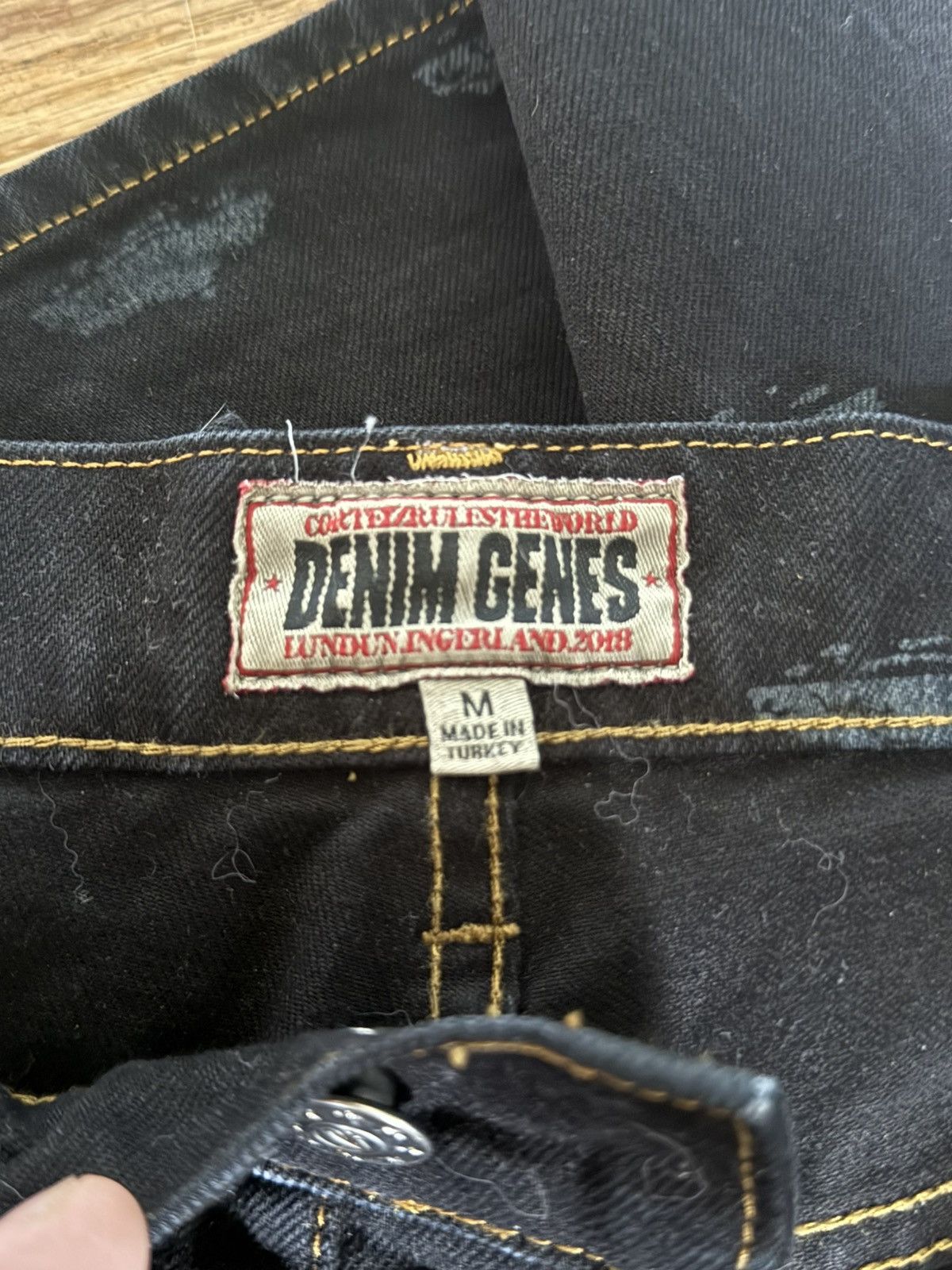 Corteiz Corteiz Alcatraz Baggy Denim Black Size US 32 / EU 48 - 6 Thumbnail