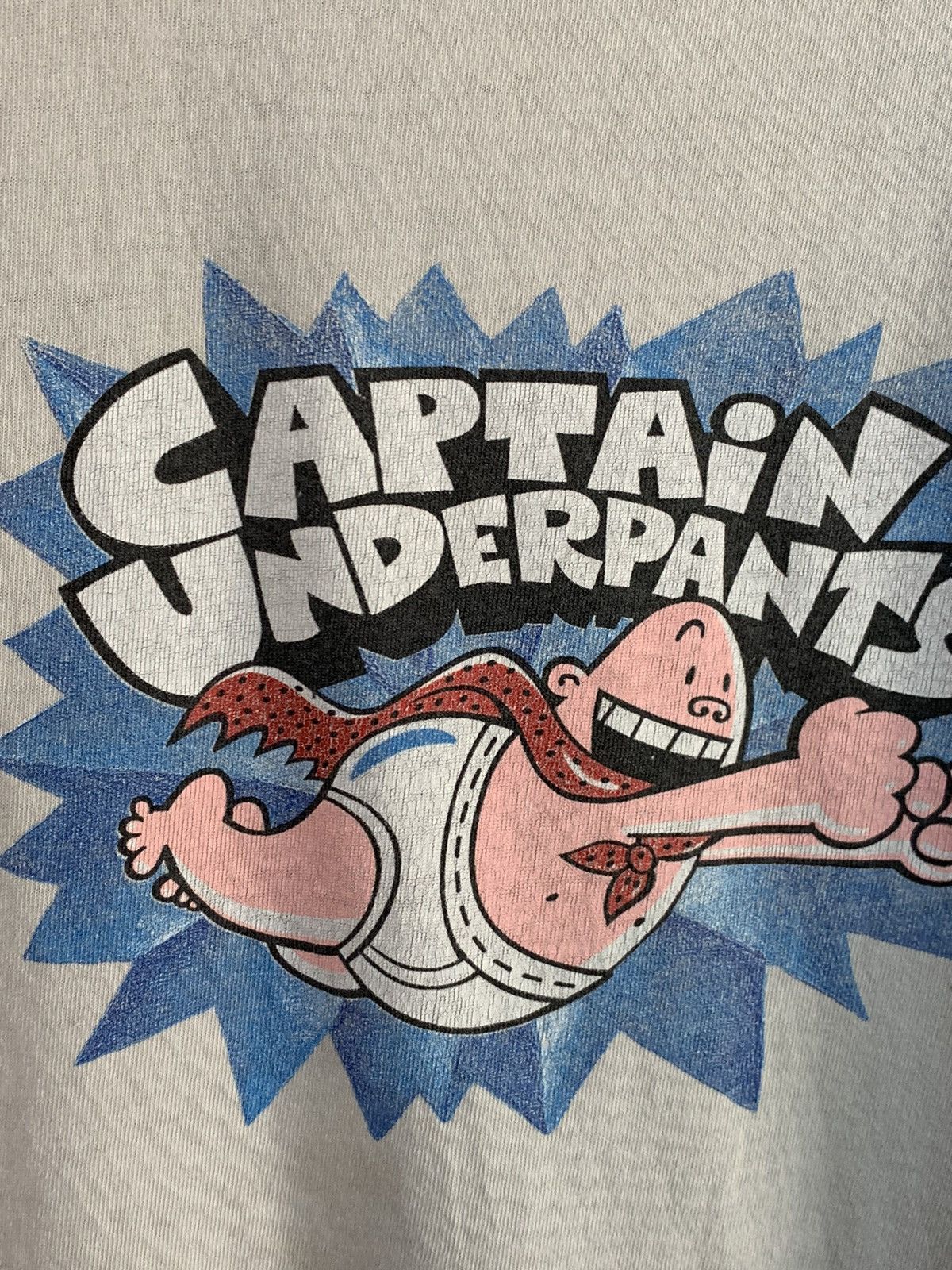 Vintage *RARE* Vintage 1997 Captain Underpants Book Art Promo Shirt Size US S / EU 44-46 / 1 - 3 Thumbnail