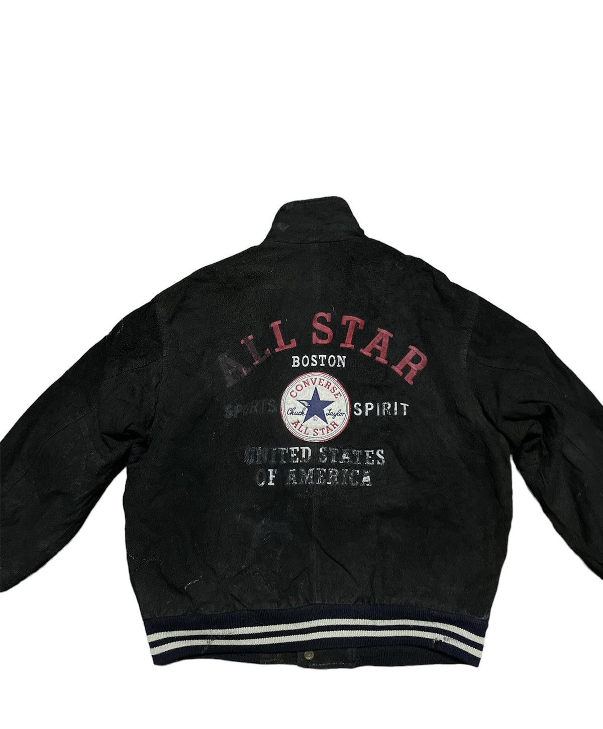 Converse Vintage 80s Converse All Star Varsity Jacket Size US L / EU 52-54 / 3 - 5 Thumbnail