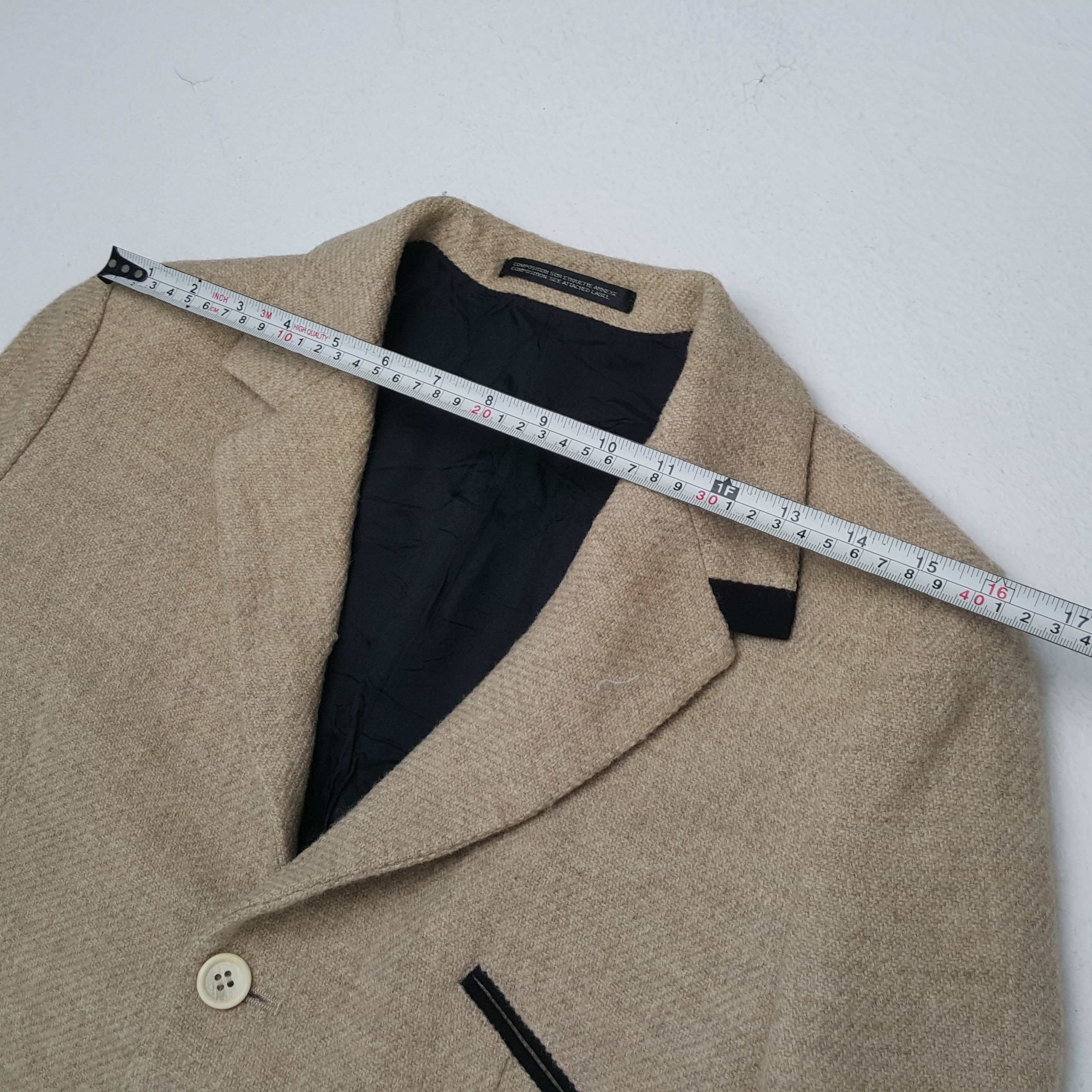 Vintage × Y's × Yohji Yamamoto Y'S YOHJI YAMAMOTO Japanese Designer Formal Style Blazers Size XS / US 0-2 / IT 36-38 - 4 Thumbnail