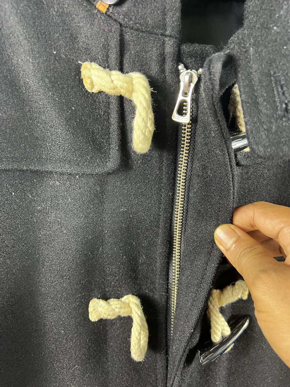 Japanese Brand 🔥 MONSIEUR NICOLE BY NICOLE CLUB DUFFLE COAT Size US S / EU 44-46 / 1 - 5 Thumbnail