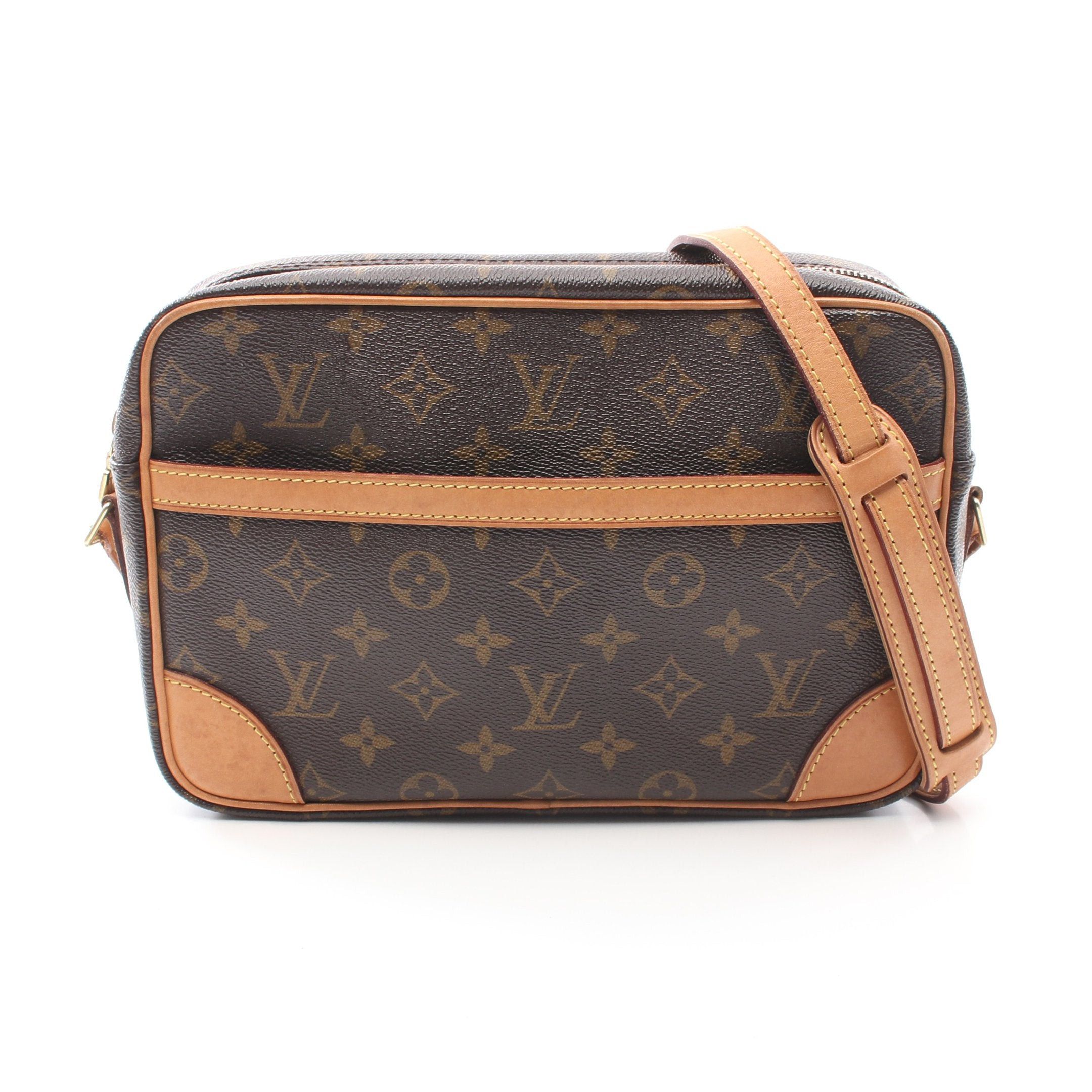 Louis Vuitton Louis Vuitton Trocadero 27 Monogram Shoulder Bag Leather Brown Size ONE SIZE - 1 Thumbnail