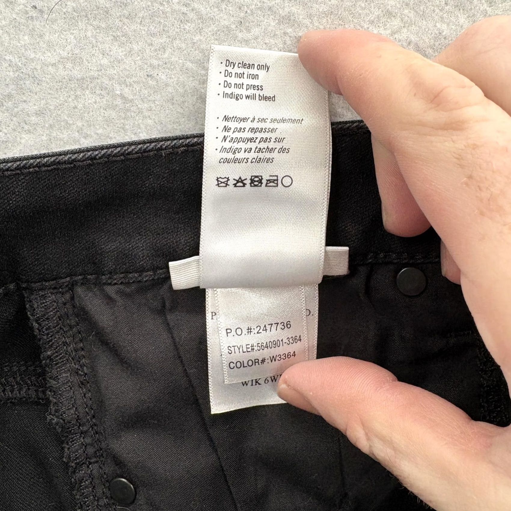Paige Paige Jeans Flared Womens 27 Black Coated Stretch Denim High Rise Slim 5-Pocket 27in Inseam Boys Girls Mens Womens Size 27" / US 4 / IT 40 - 5 Thumbnail