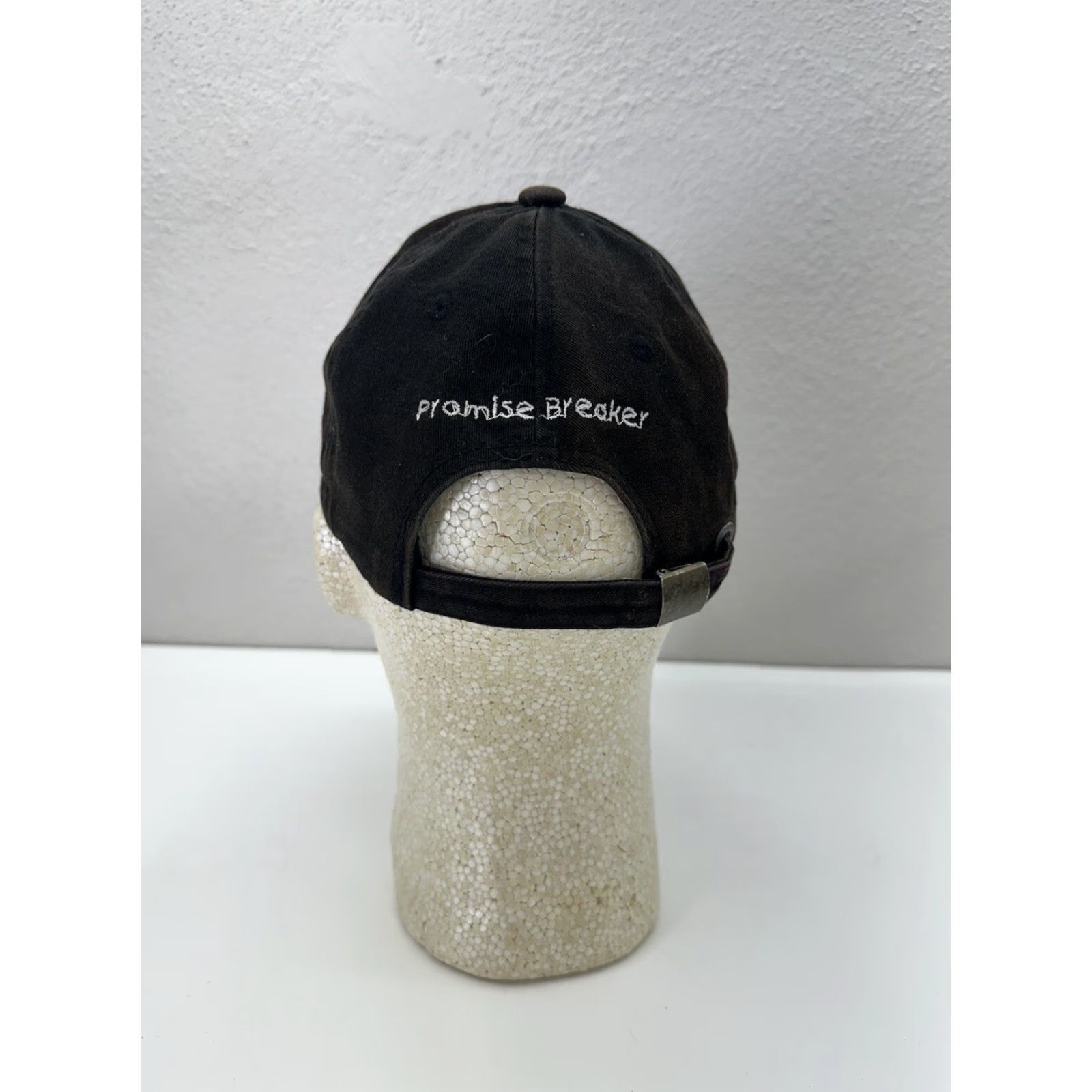 Logo 7 Unbranded Baseball Hat Black Logo Adjustable Band Promise Breaker Musical Band Hat Mens Baseball Cap Regency 90s Beach Music Outdoor Sports Adults Size ONE SIZE - 5 Thumbnail
