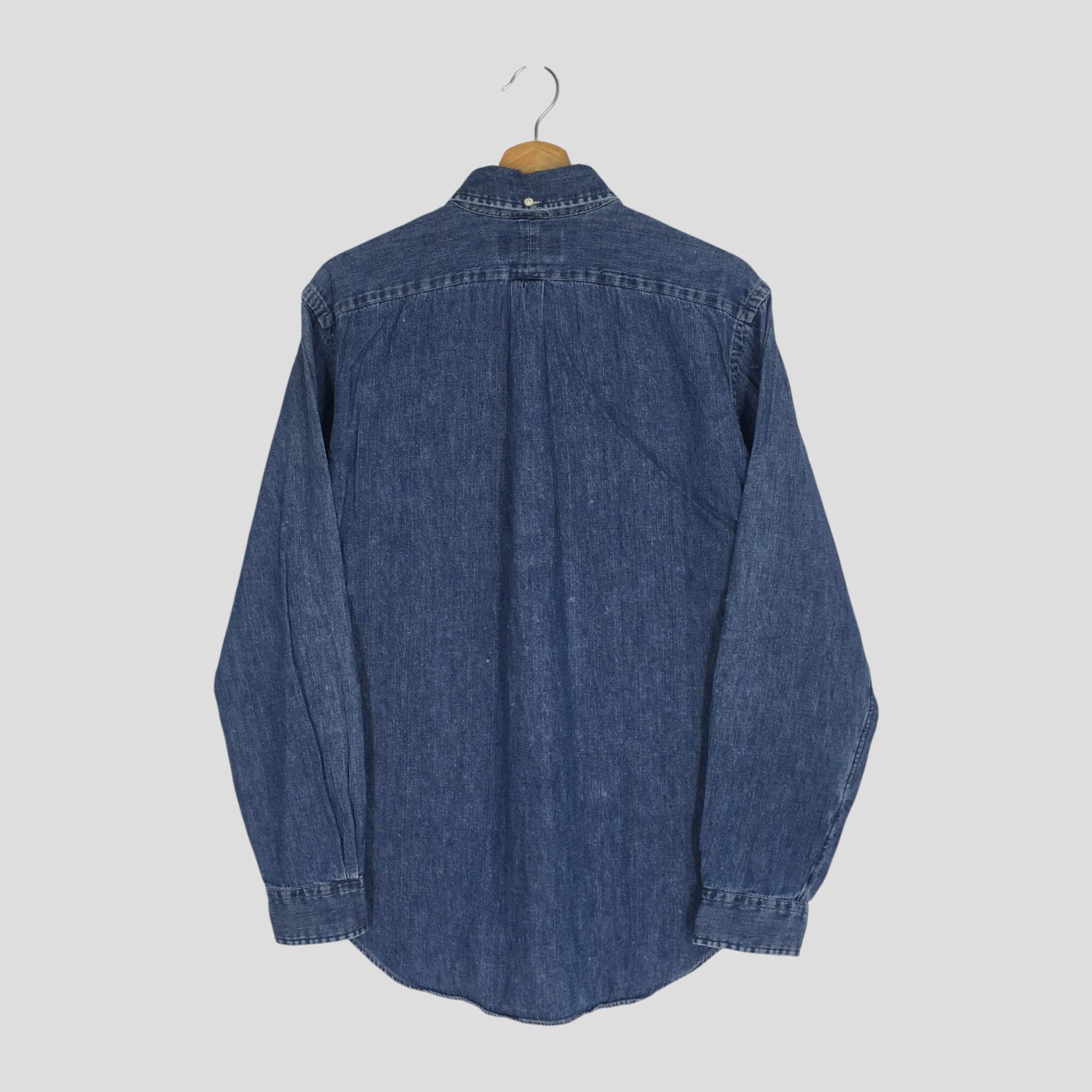 Polo Ralph Lauren Vintage Polo Ralph Lauren Denim Shirt Polo Pony RL Jeans Size US S / EU 44-46 / 1 - 2 Thumbnail