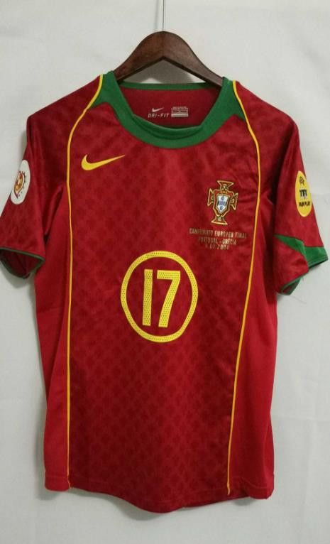 Other 2004 Portugal #17 C Ronaldo Jersey Size US XXL / EU 58 / 5 - 2 Thumbnail