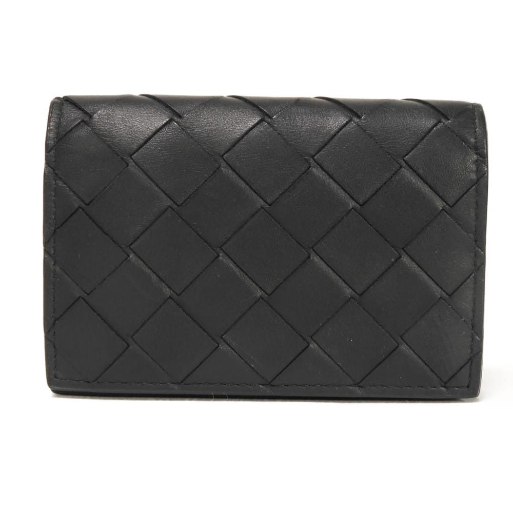 Bottega Veneta Bottega Veneta Business Card Holder Calfskin Card Case Leather Card Case 605720 VCPQ3 8803 DUTY FREE for USA