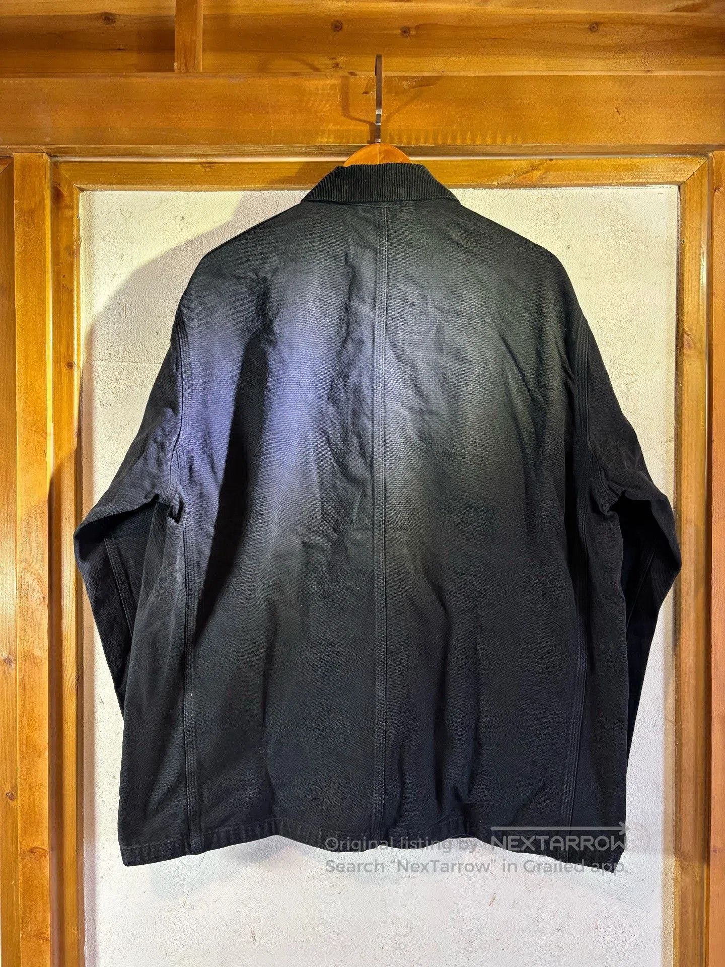 United Arrows United Arrows Distressed Patchwork Collar Jacket. Size US L / EU 52-54 / 3 - 7 Thumbnail