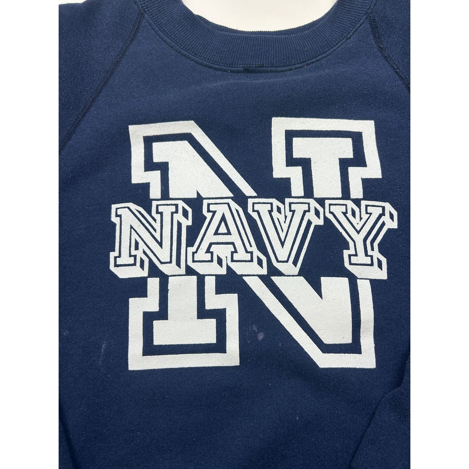 Vintage Vintage 80s Navy Blue US Army Graphic Sweatshirt Size L Size US L / EU 52-54 / 3 - 5 Thumbnail