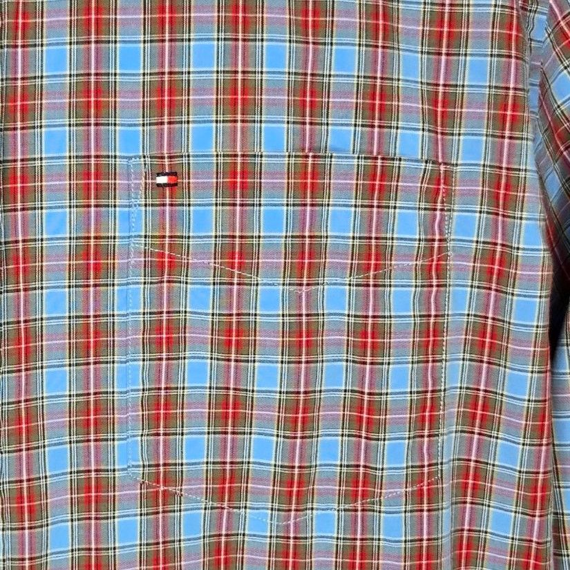 Tommy Hilfiger Tommy Hilfiger Mens Plaid Shirt XL Button Down Classic Size US XL / EU 56 / 4 - 3 Thumbnail