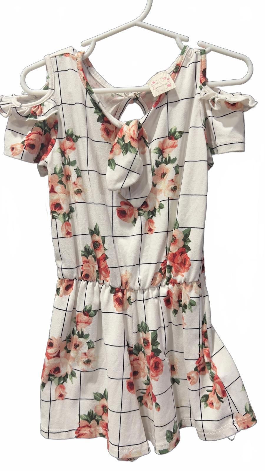 Other Heart & Arrow Floral Cold Shoulder Dress - Size 5 Size 24" / US 00 / IT 34 - 1 Thumbnail