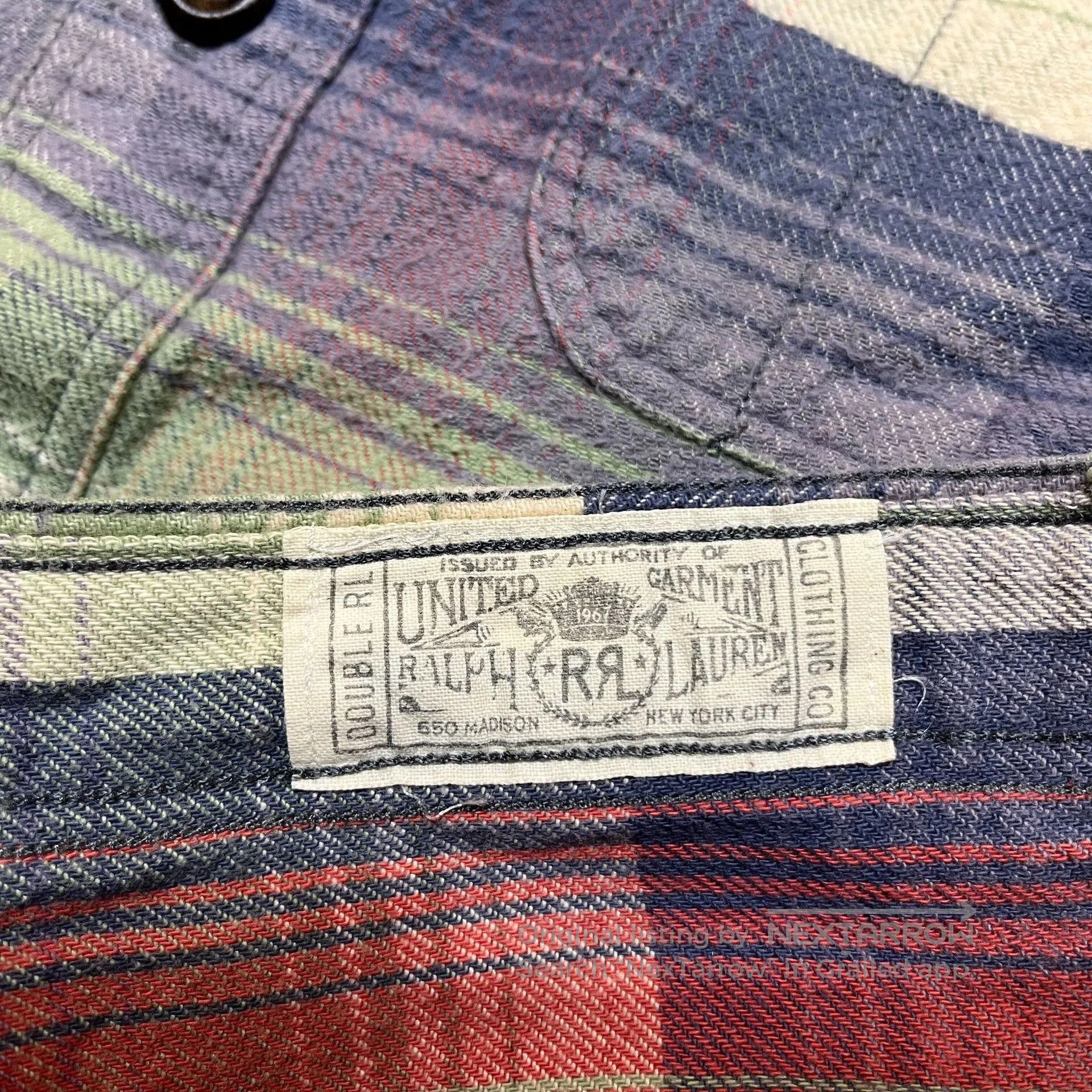 RRL Ralph Lauren RRL Vintage Plaid Shirt Ralph Lauren. Size US S / EU 44-46 / 1 - 4 Thumbnail