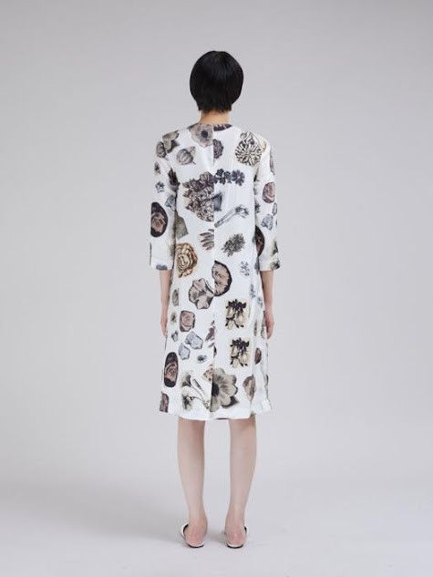 Marni oc11z0525 Floral Silk Midi Dress in Multicolor Size XL / US 12-14 / IT 48-50 - 2 Thumbnail
