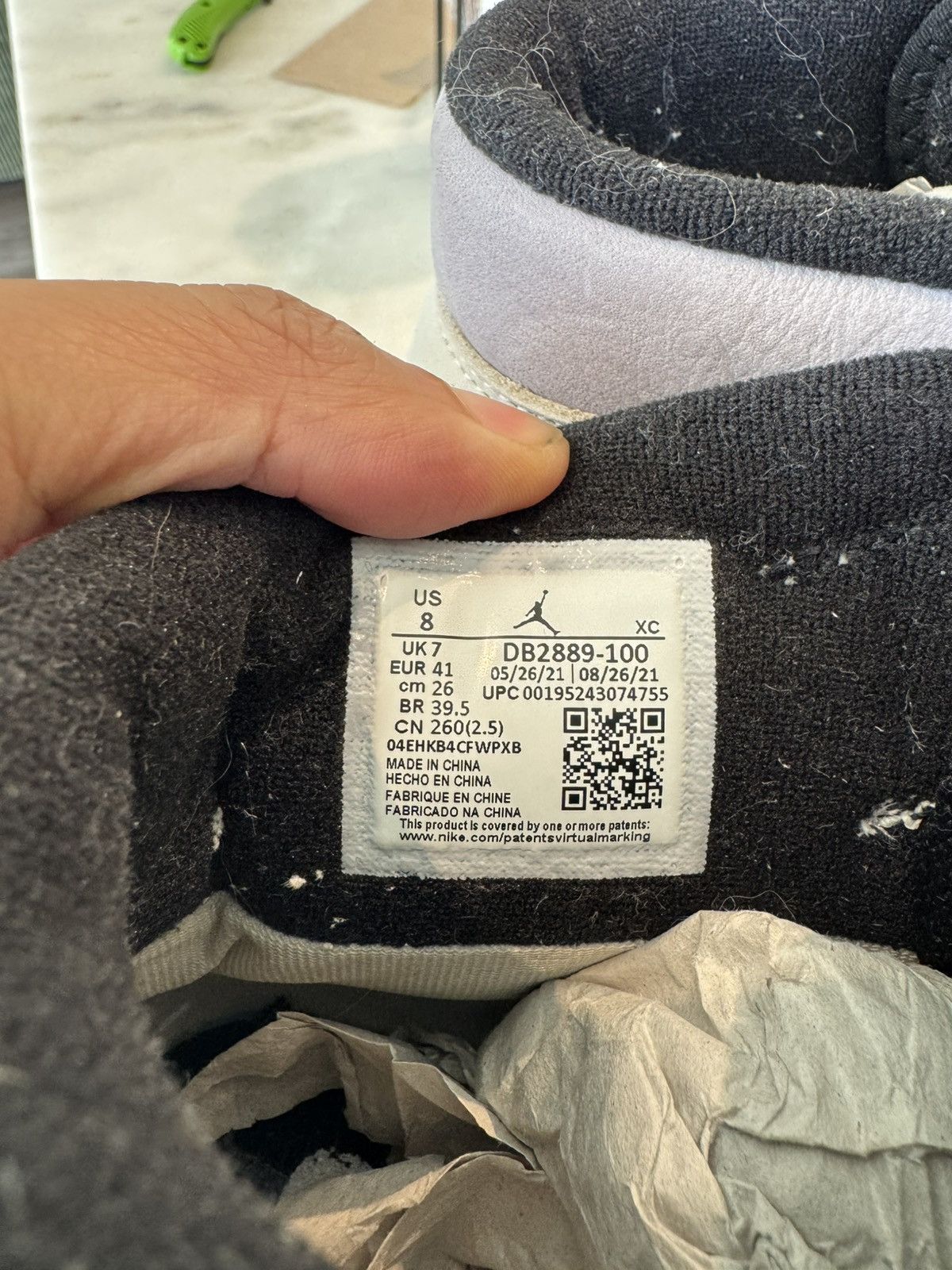 Nike Nike Air Jordan 1 High Element Gore-Tex Size US 8 / EU 41 - 7 Thumbnail